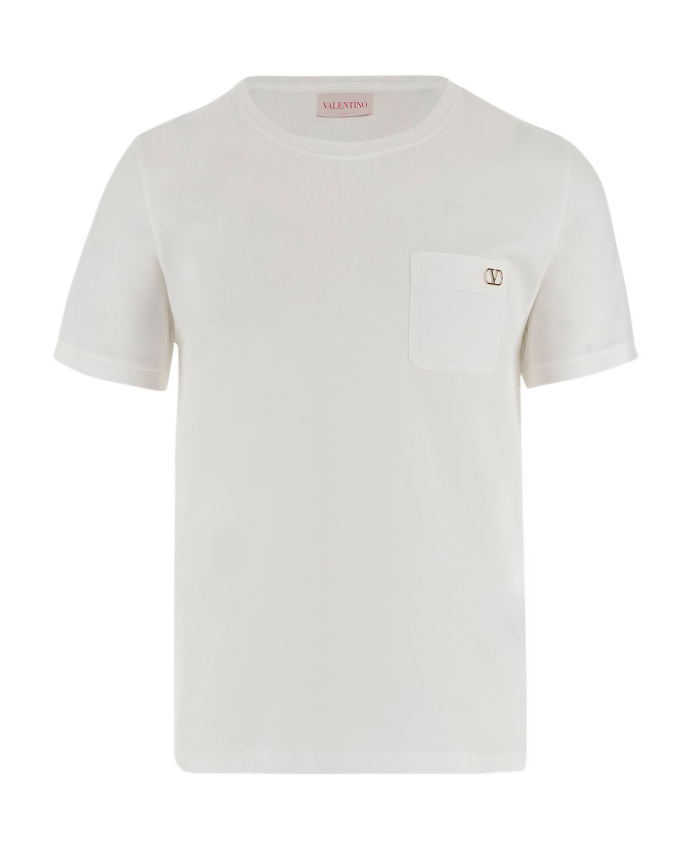 【Valentino】T-SHIRT VLOGO SIGNATURE◆6V3MG16XAQ5 BURRO Valentino T-SHIRT VLOGO SIGNATURE (6V3MG16XAQ5) – LOZURI®