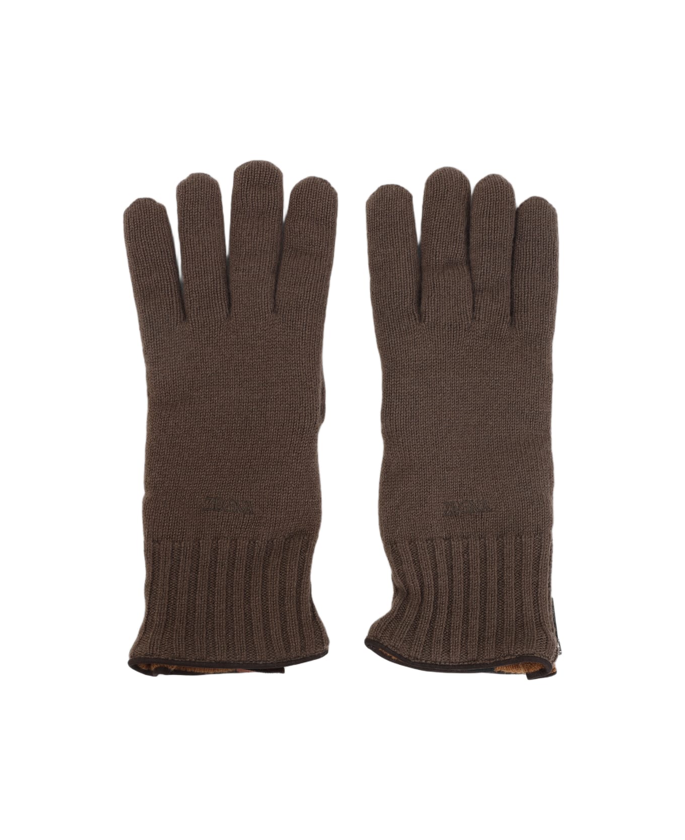 Zegna Oasi Gloves - Marrone Medio Unito