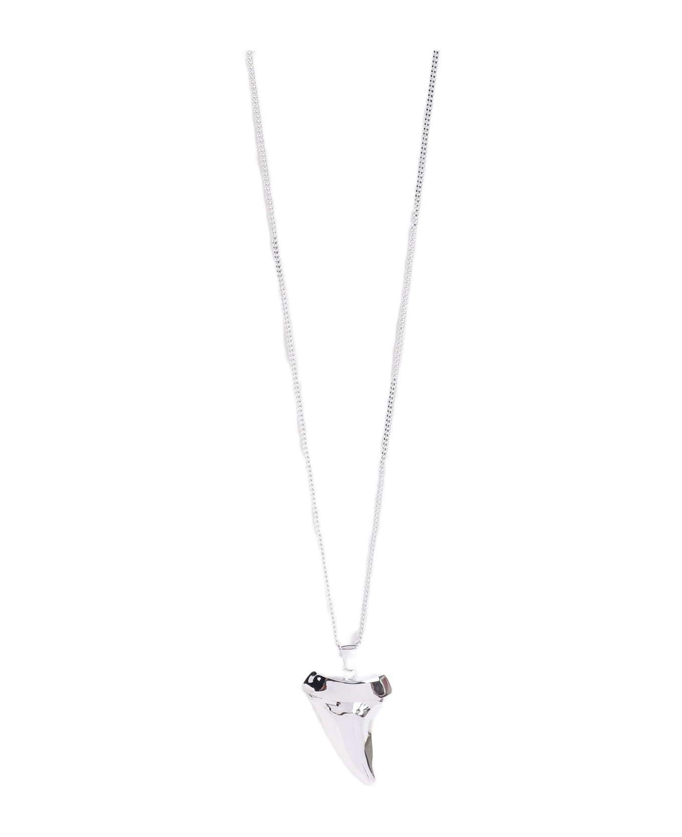 Saint Laurent Shark Tooth Necklace - Palladium