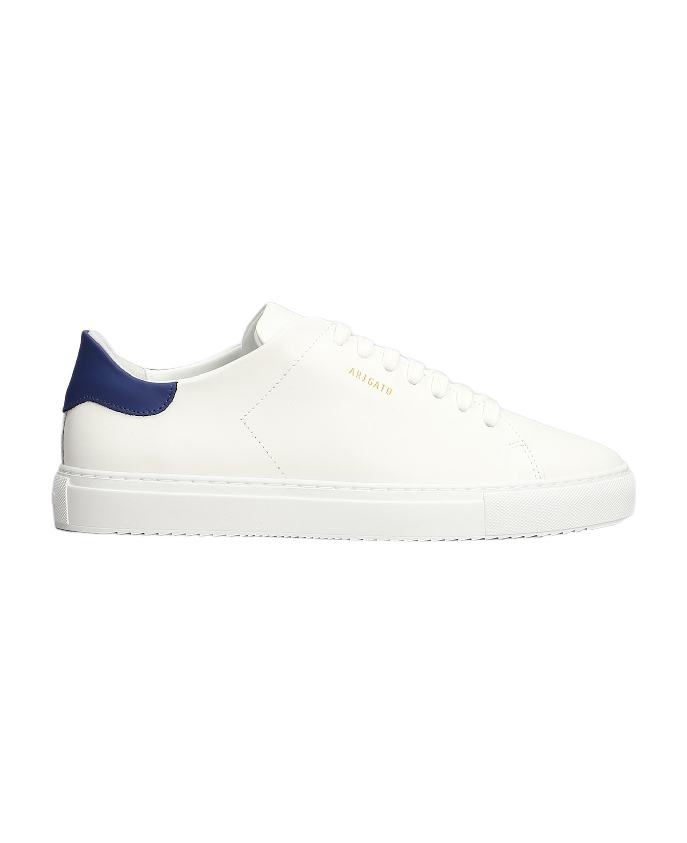 Axel Arigato Clean 90 Sneakers In White Leather - Whiteblack