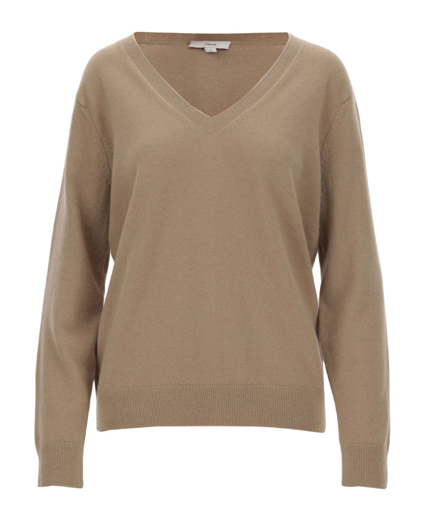 Vince Cashmere Pullover - Brown