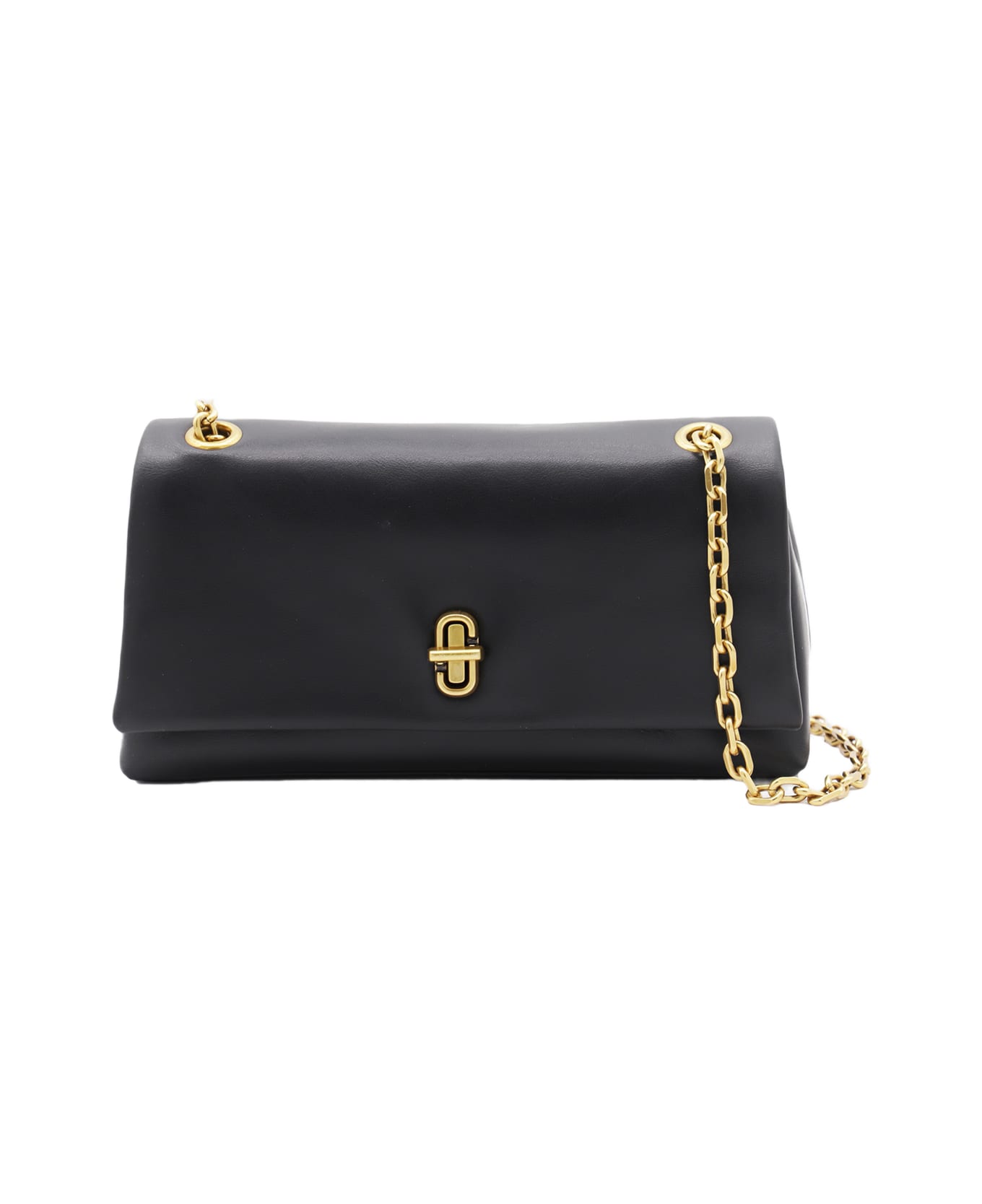 Marc Jacobs Black Leather Shoulder Bag - Black