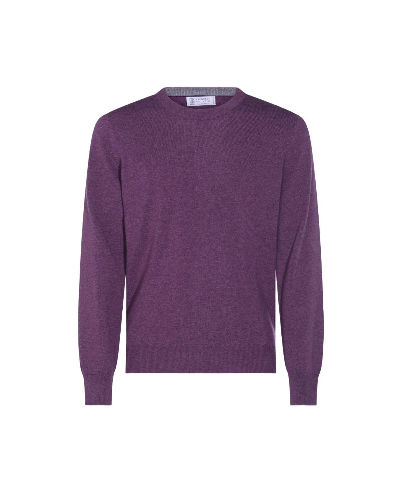 Brunello Cucinelli Violet Cashmere Knitwear - RADICCHIO