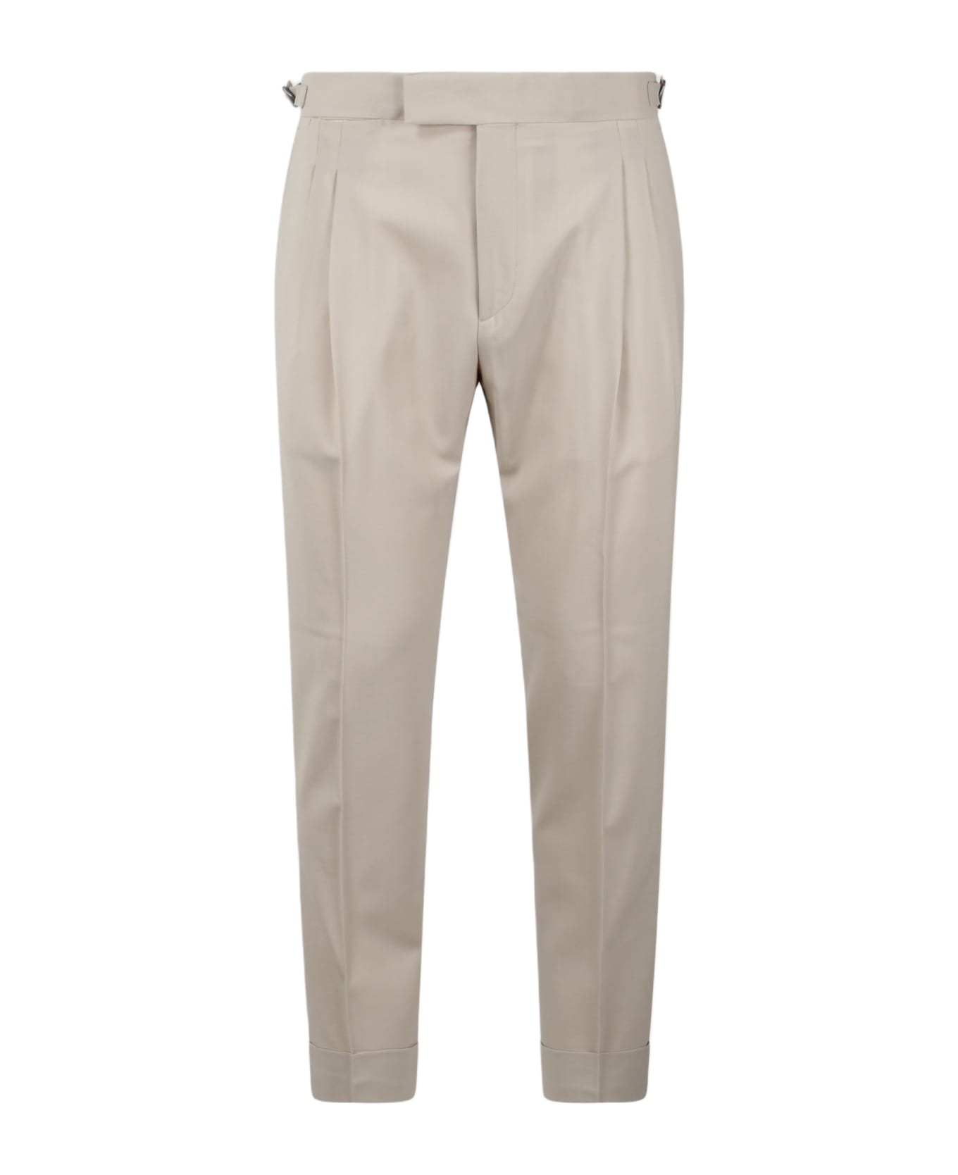 Be Able Robby Pleated Pants - Nude & Neutrals