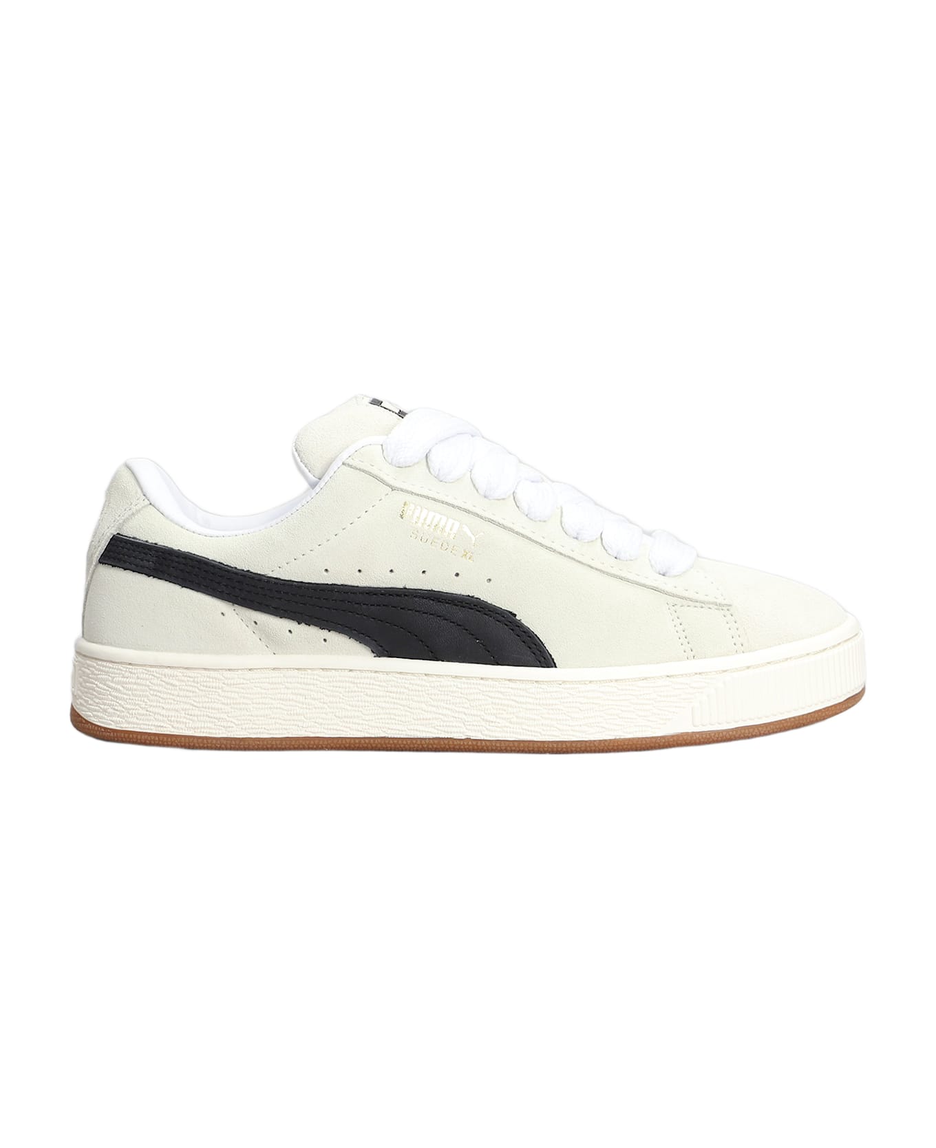 Puma Suede Xl Sneakers In Beige Suede - beige