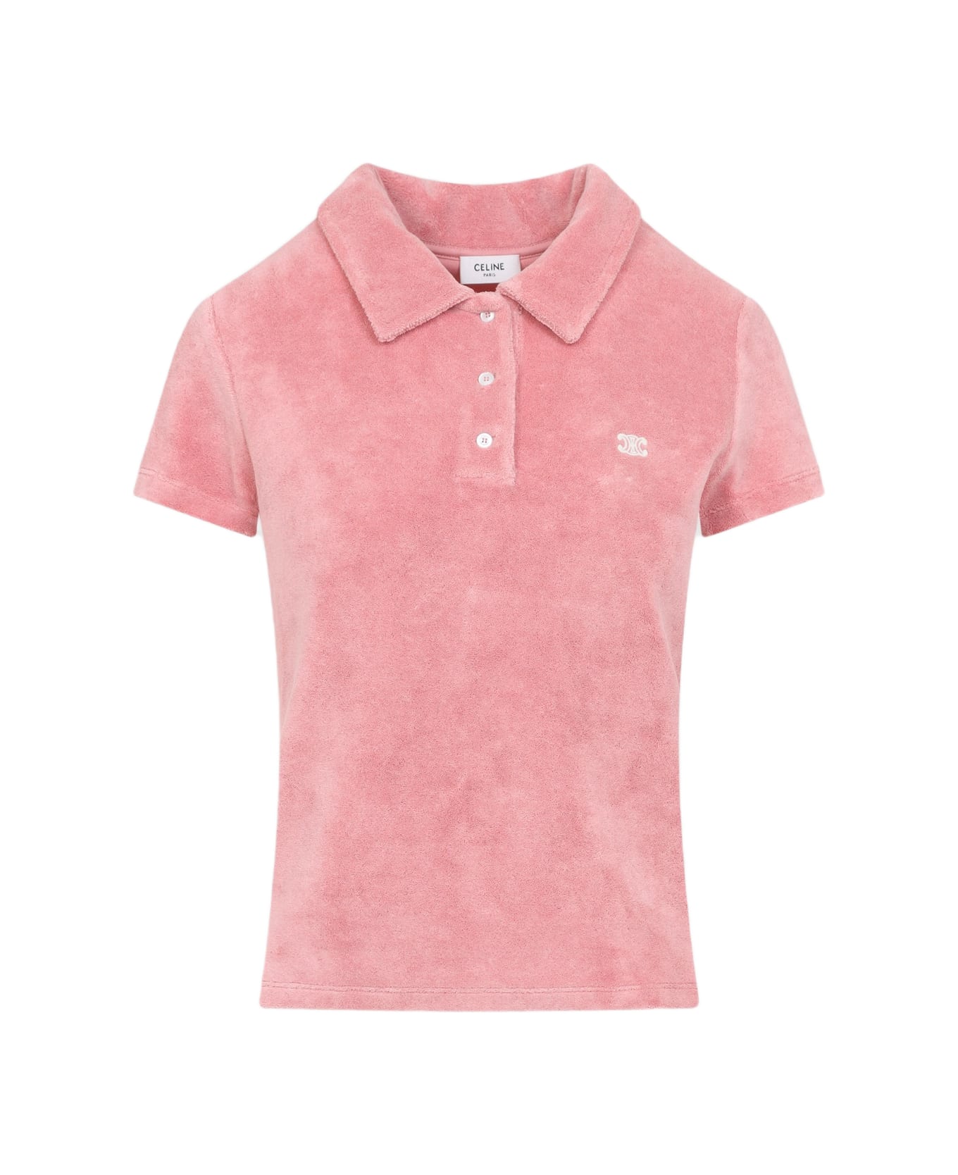 Celine Ss Polo - Rose Cream