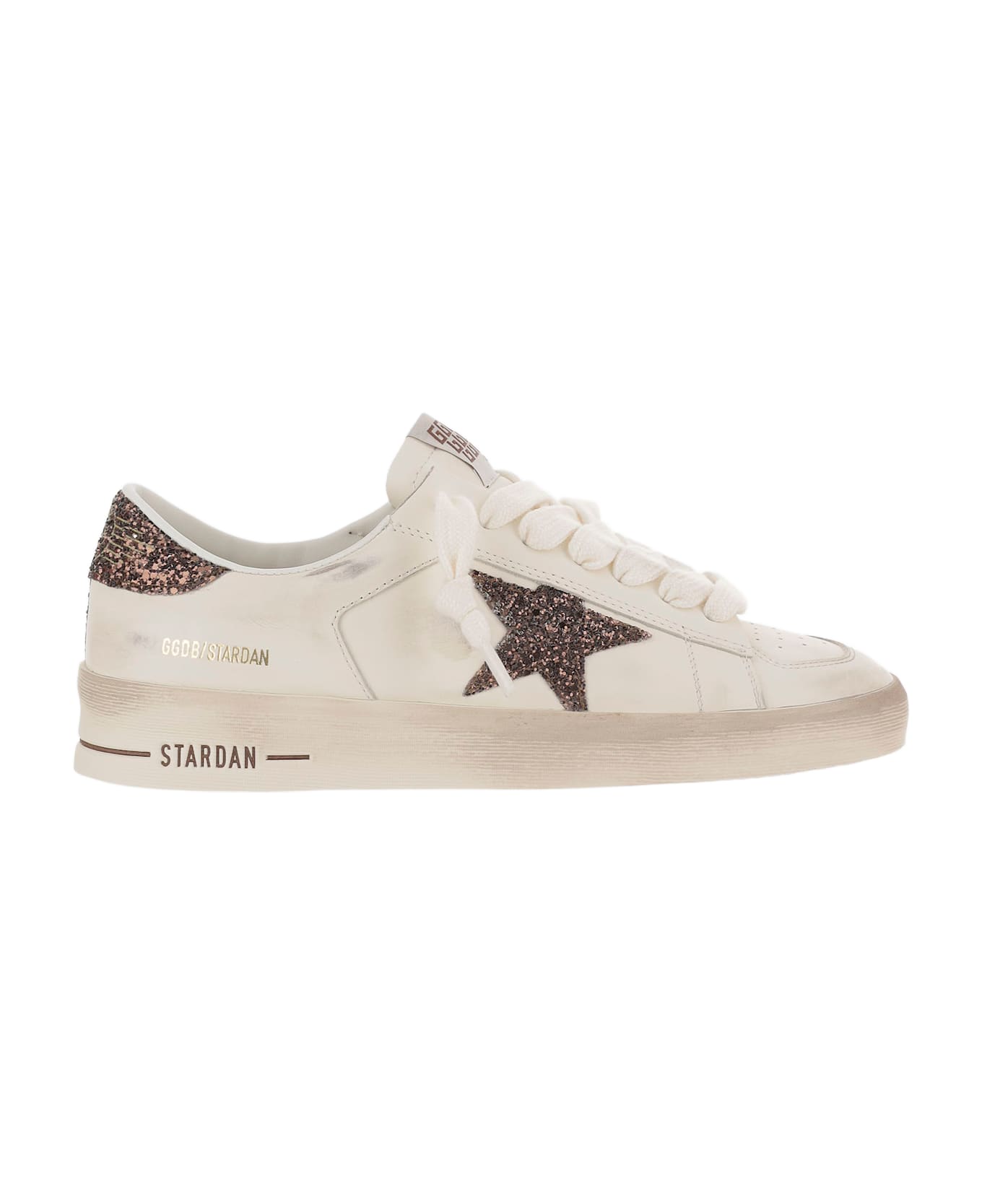 Golden Goose Stardan Leather Sneakers - Red