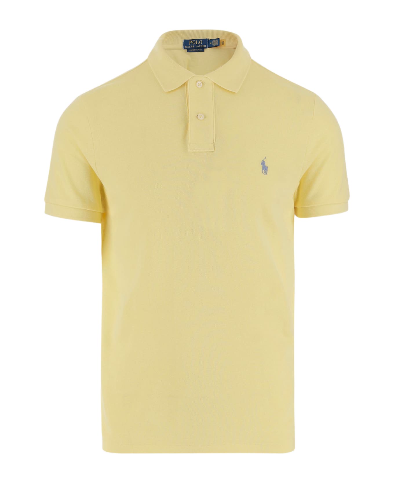 Polo Ralph Lauren Cotton Polo Shirt With Logo - Yellow