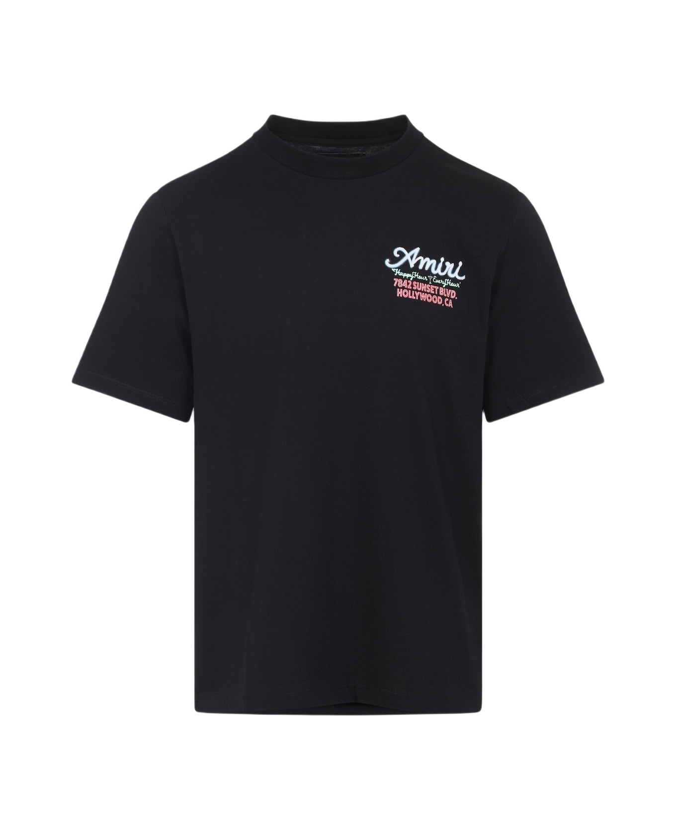 AMIRI Neon Lights Os T-shirt - Black