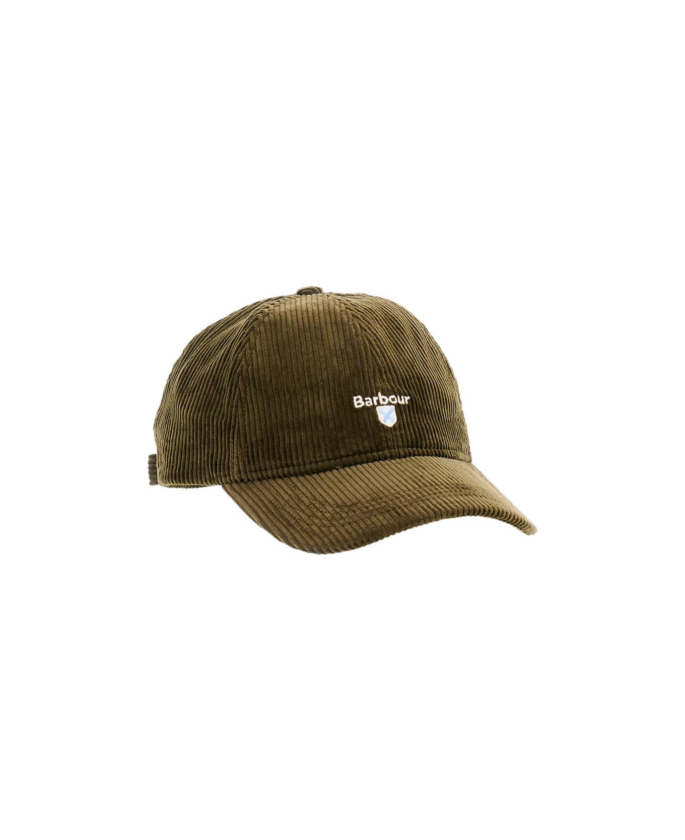 Barbour Preston Cord Cap - Green