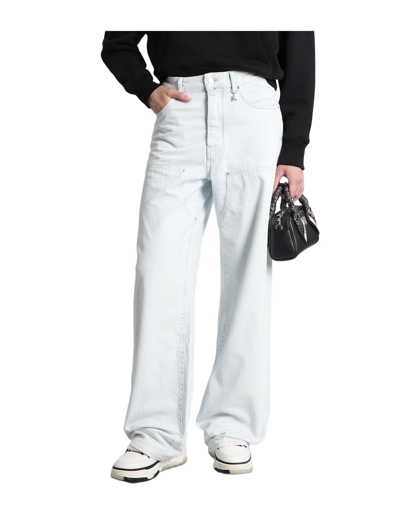 AMIRI Jeans In Cyan Denim - cyan