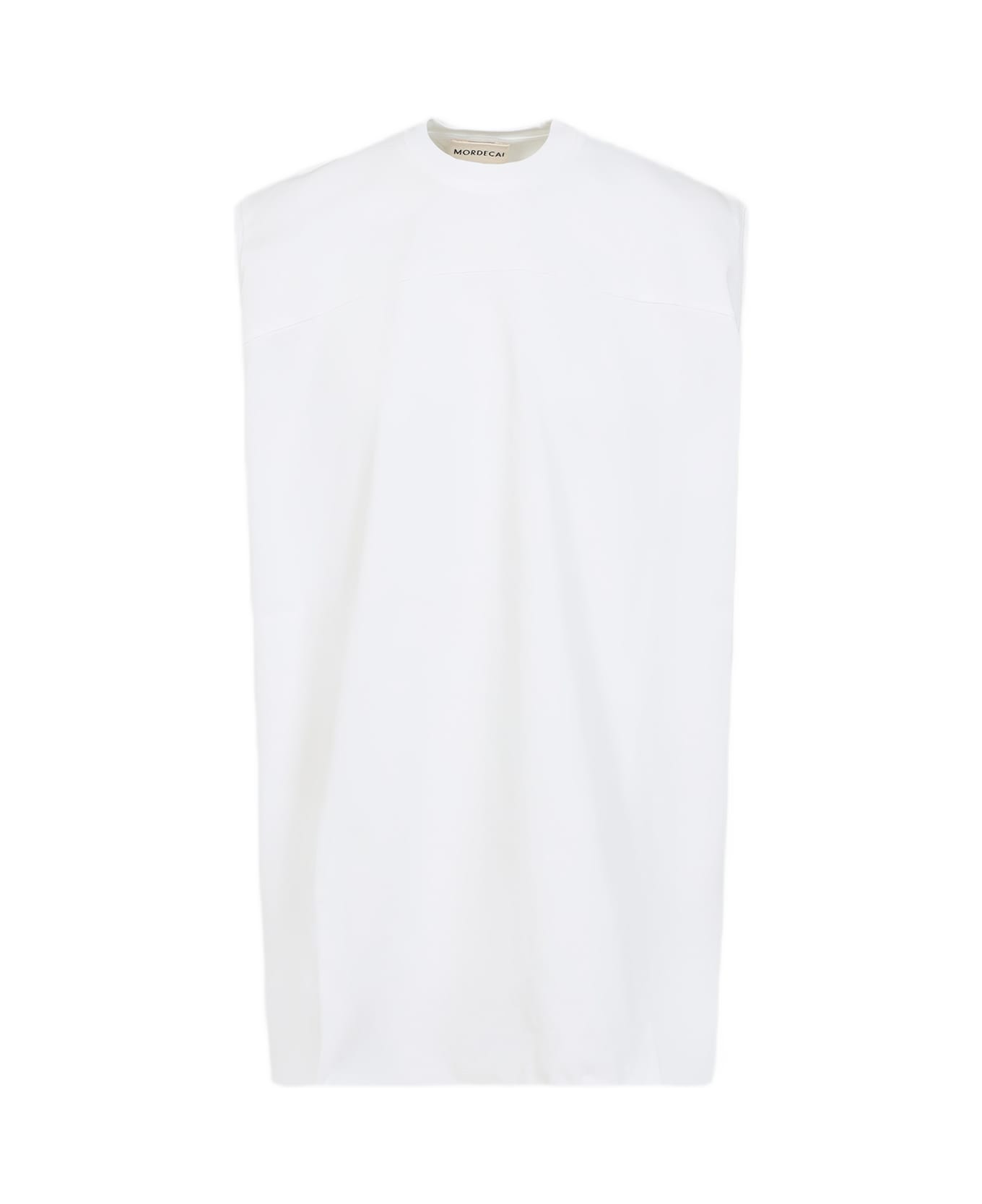 Mordecai Sleeve Less T-shirt - Alabastro