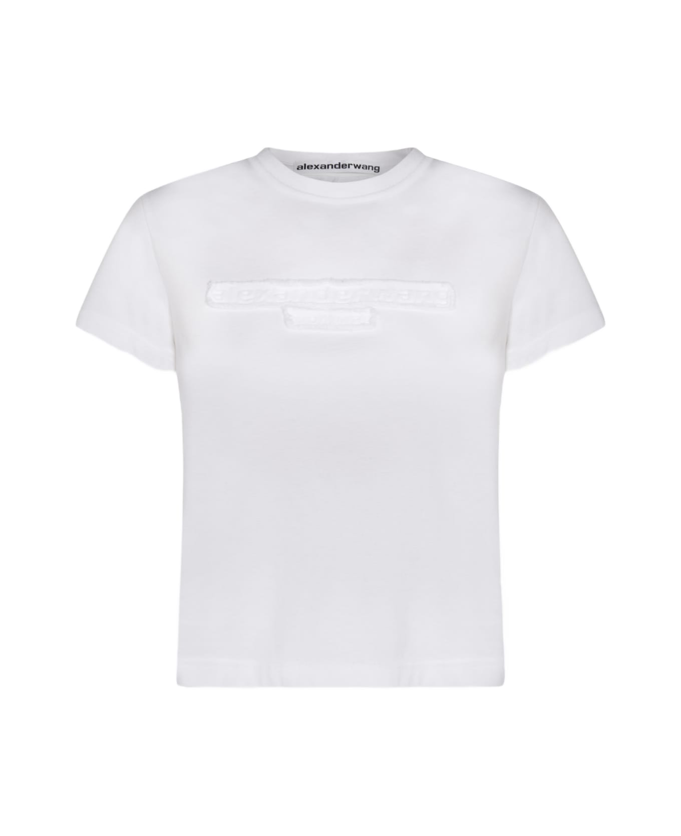 Alexander Wang White Cotton T-shirt | italist