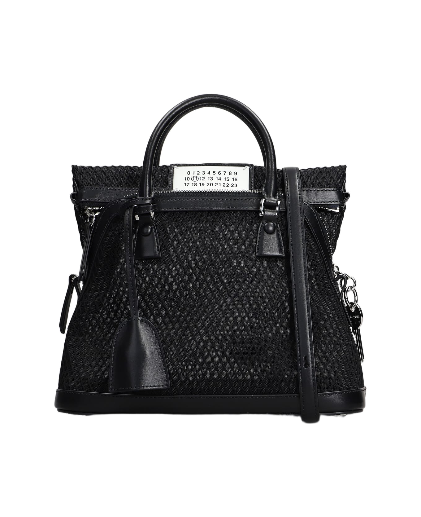 Maison Margiela 5ac Tote In Black Polyamide - black
