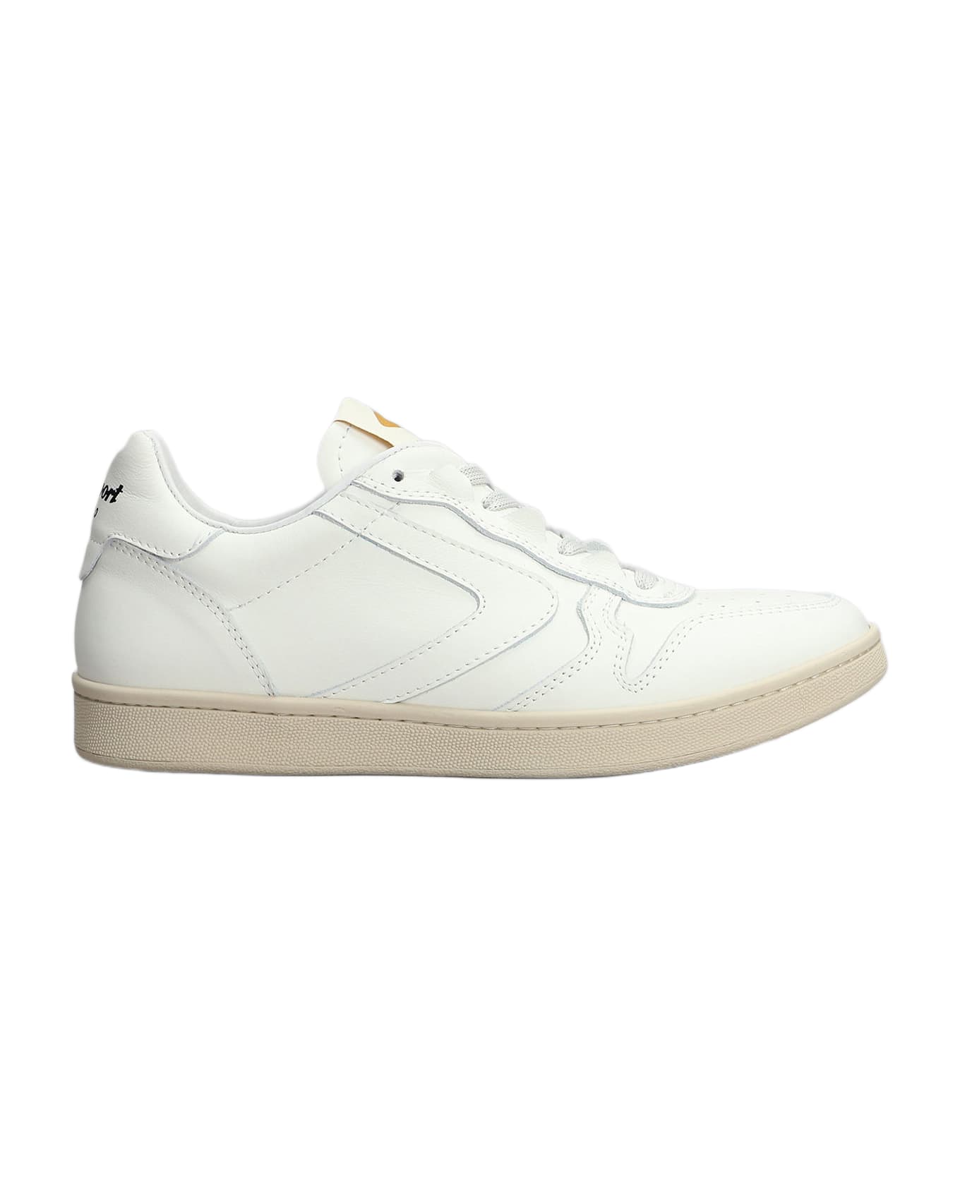 Valsport Super Sneakers In White Leather - white