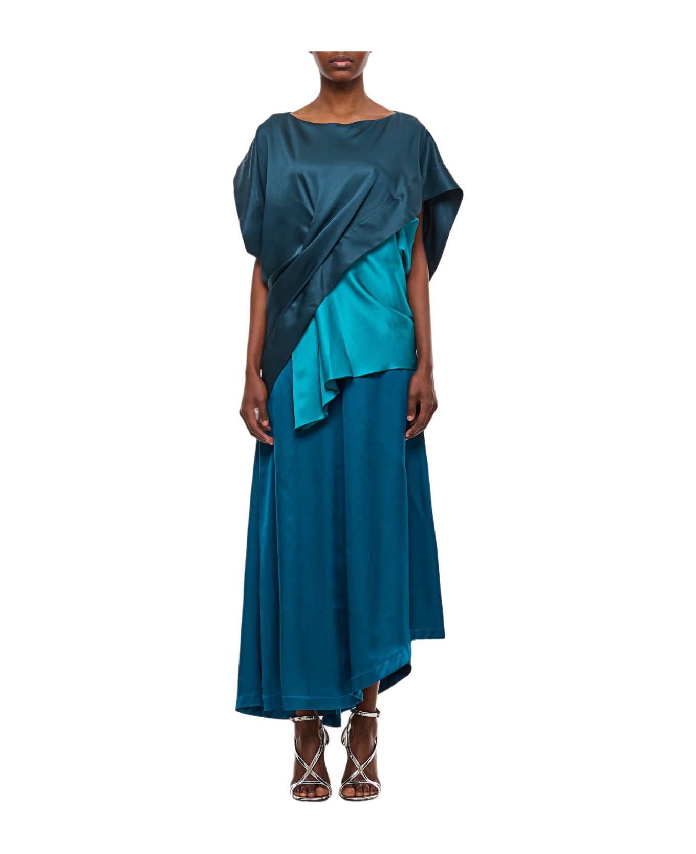 Colville Seung Midi Dress - Blue ワンピース＆ドレス