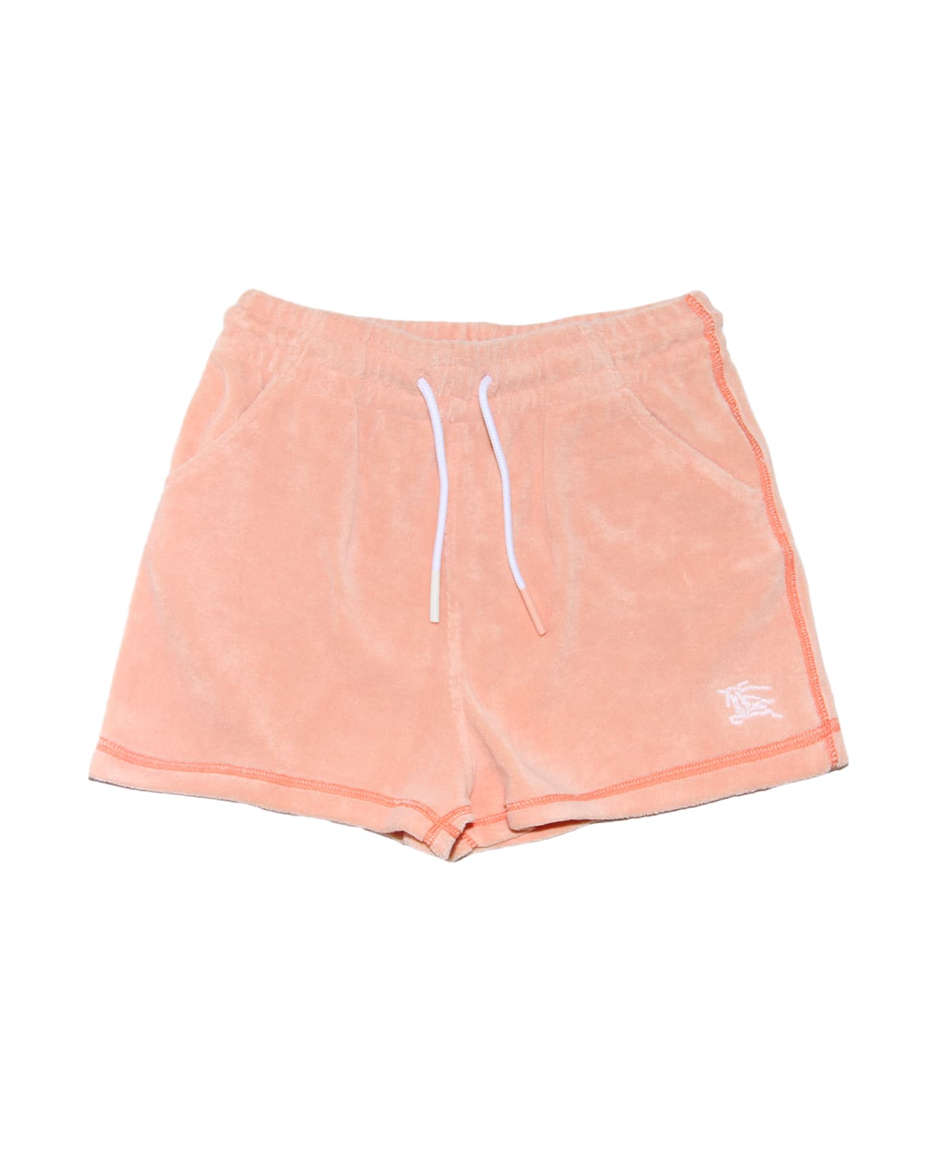 Burberry Dusky Coral Cotton Blend Shorts - DUSKY CORAL ボトムス