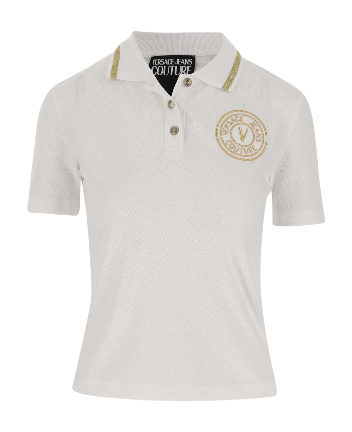 Versace Jeans Couture Polo - White ポロシャツ