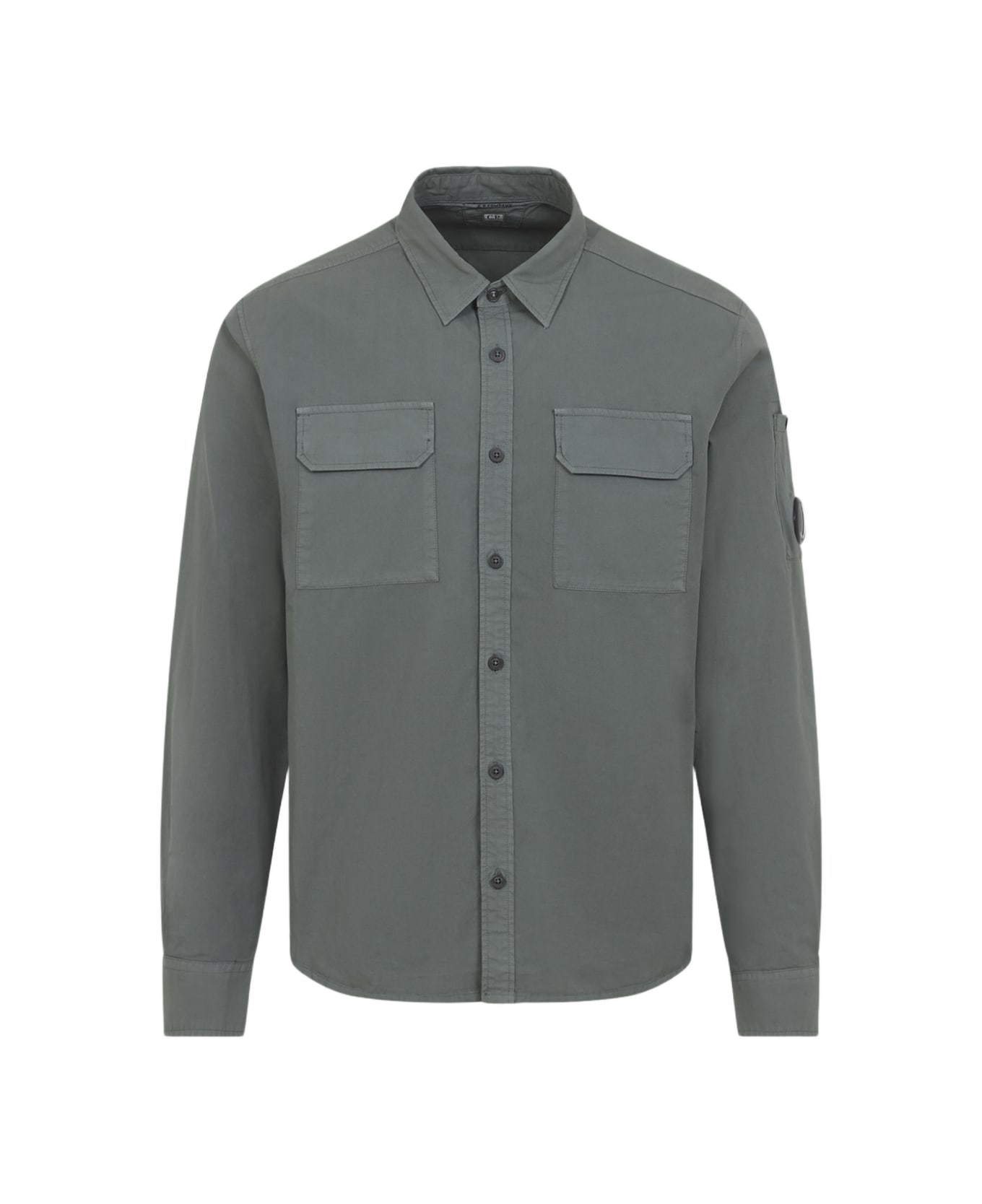 C.P. Company Organic Gabardine Shirt - Laurel Wreat