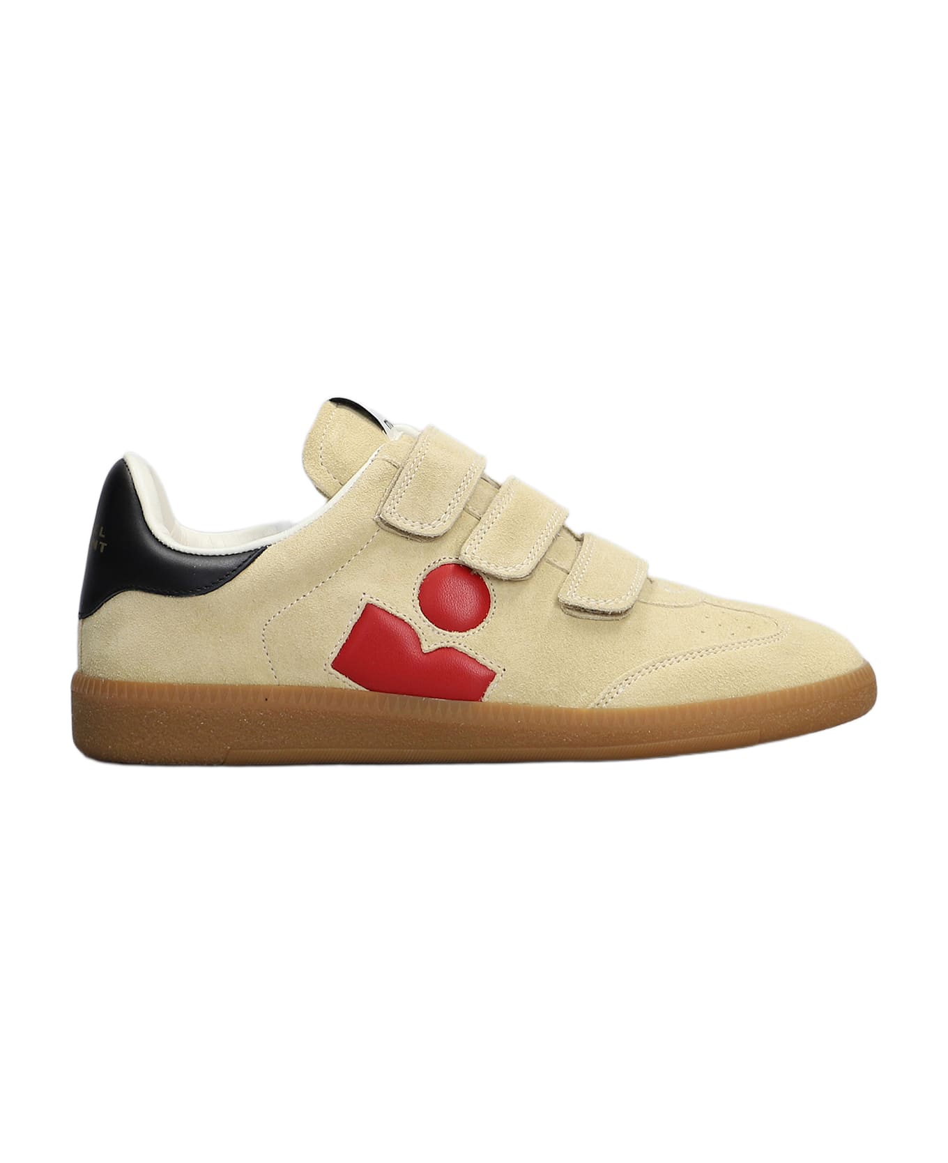 Isabel Marant Beth Sneakers In Beige Suede - beige