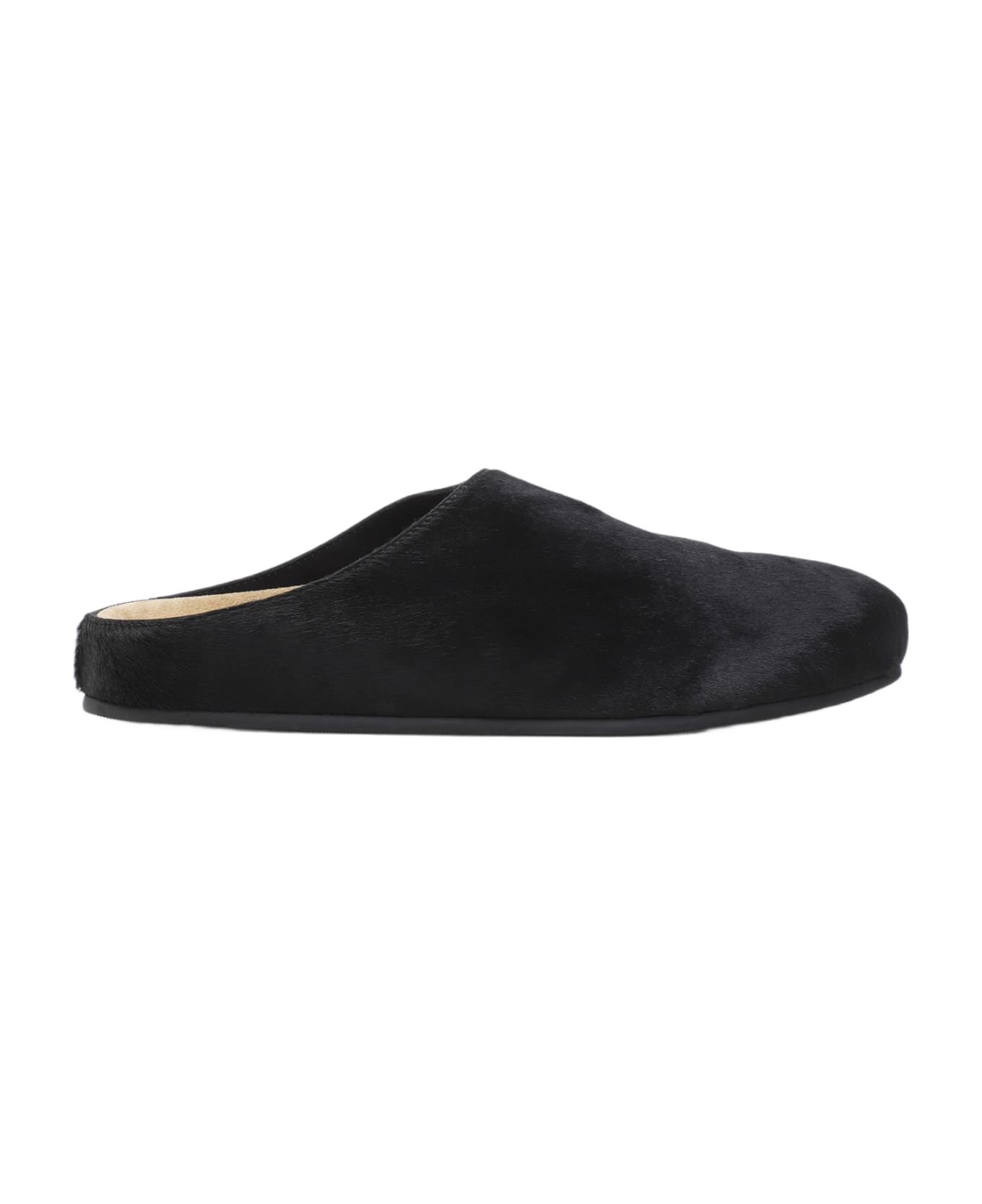 The Row Hugo Slides - Blk Black