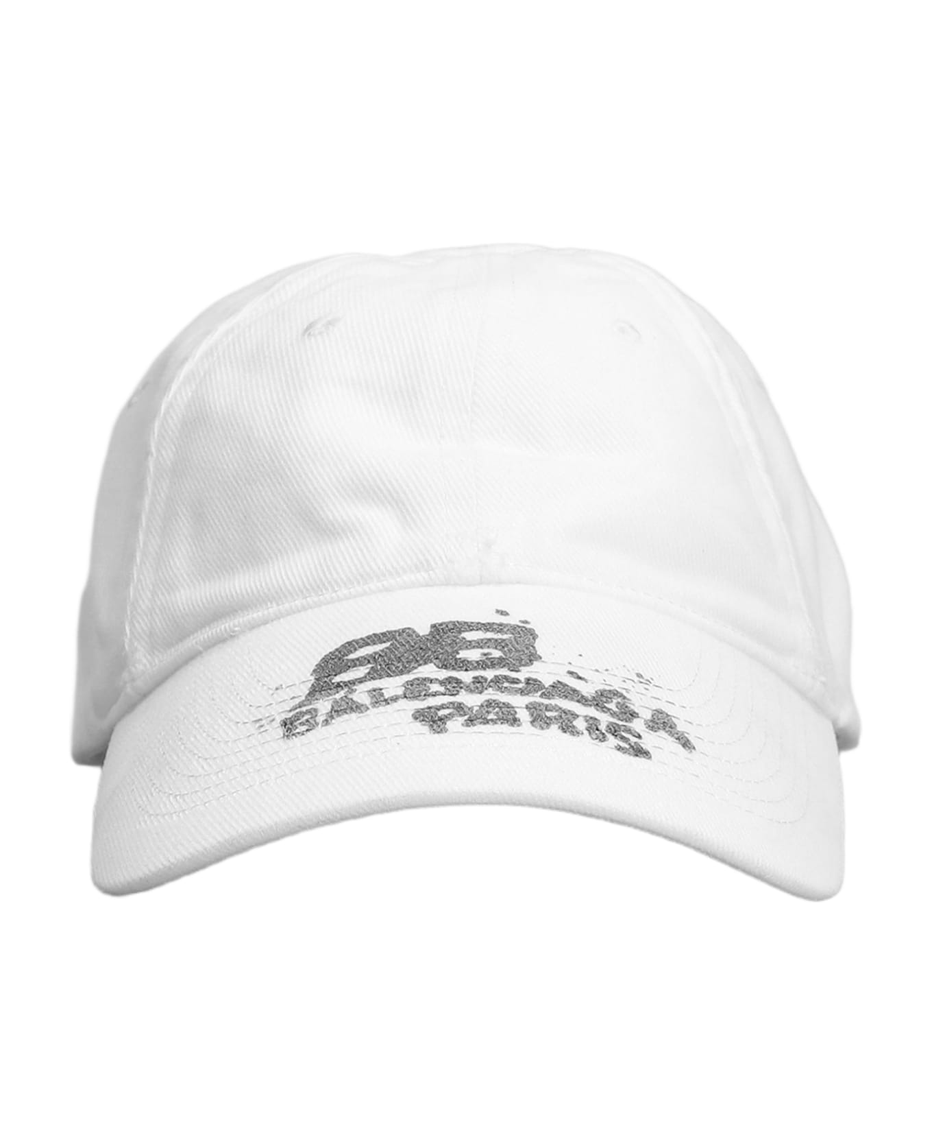 Balenciaga Hats In White Cotton - white
