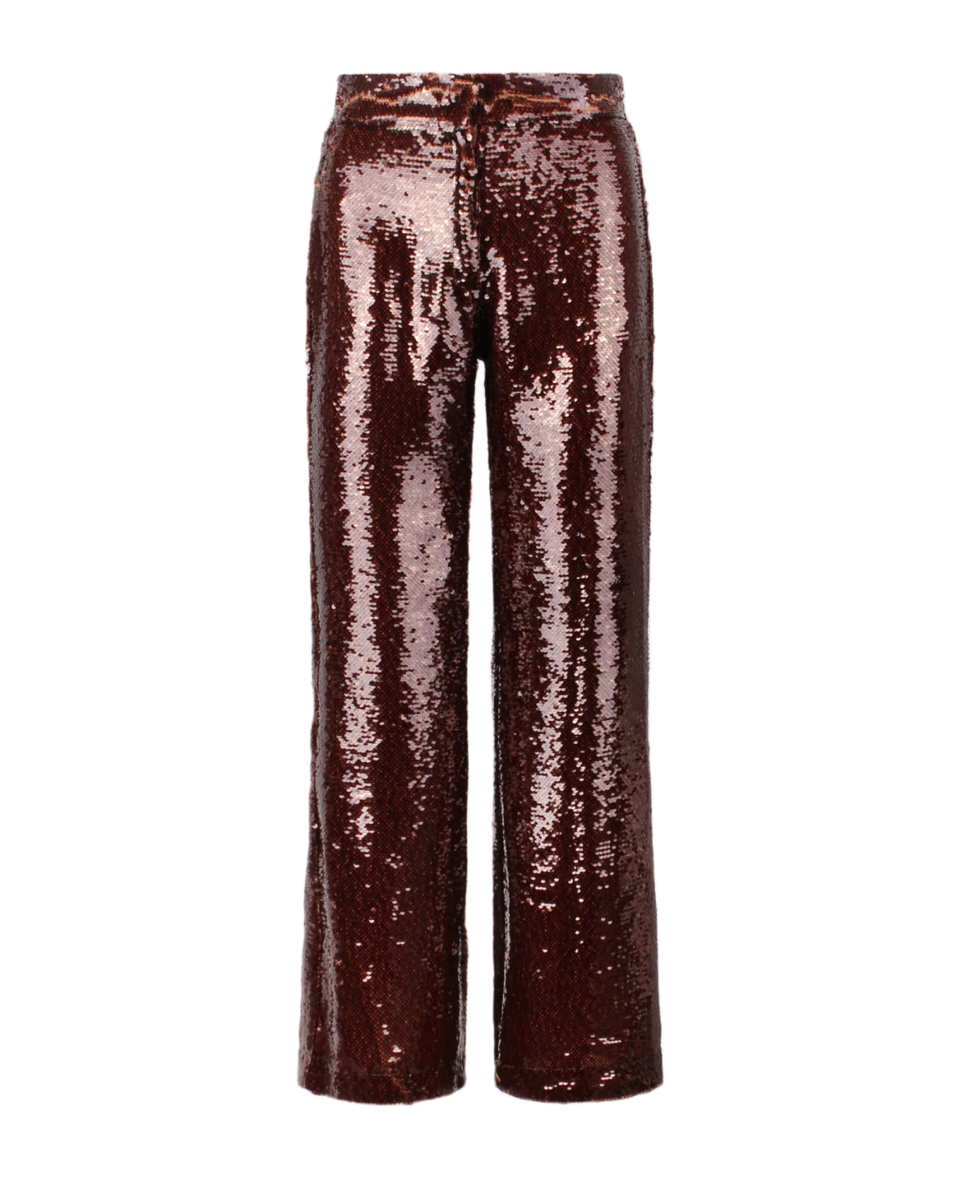 Sabina Musayev Sequined Flared Trousers ボトムス