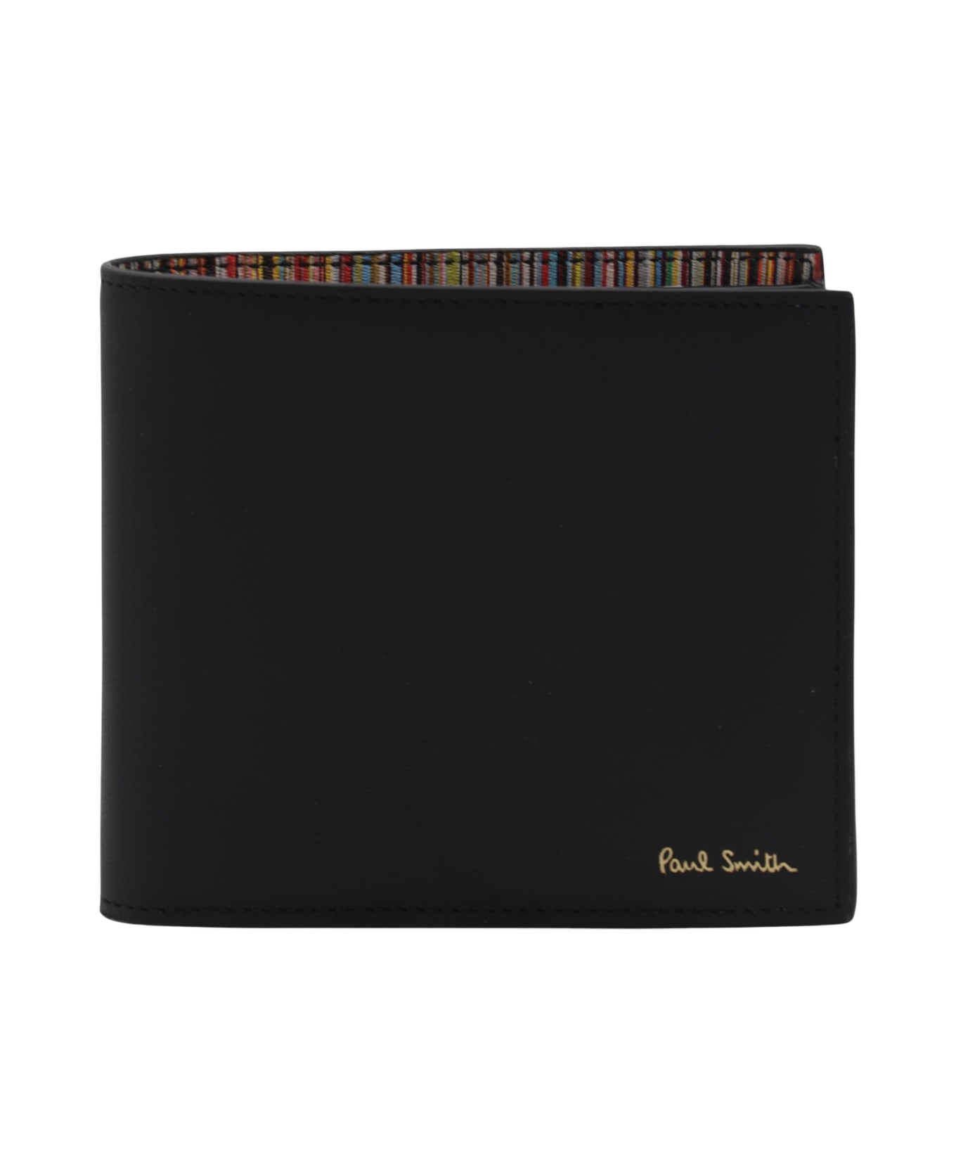 Paul Smith Black Leather Wallet - Black