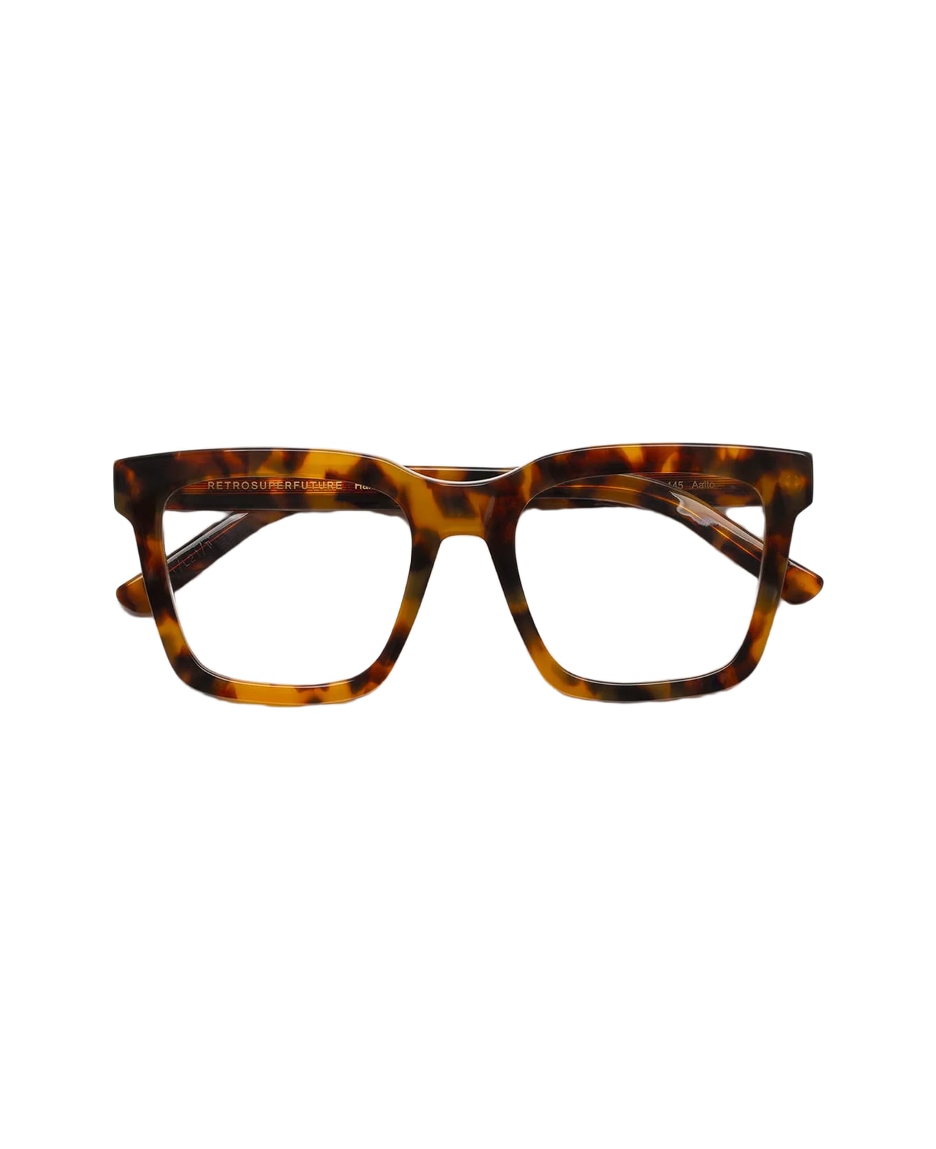 RETROSUPERFUTURE Aalto Optical Havana Maculato Glasses - Marrone