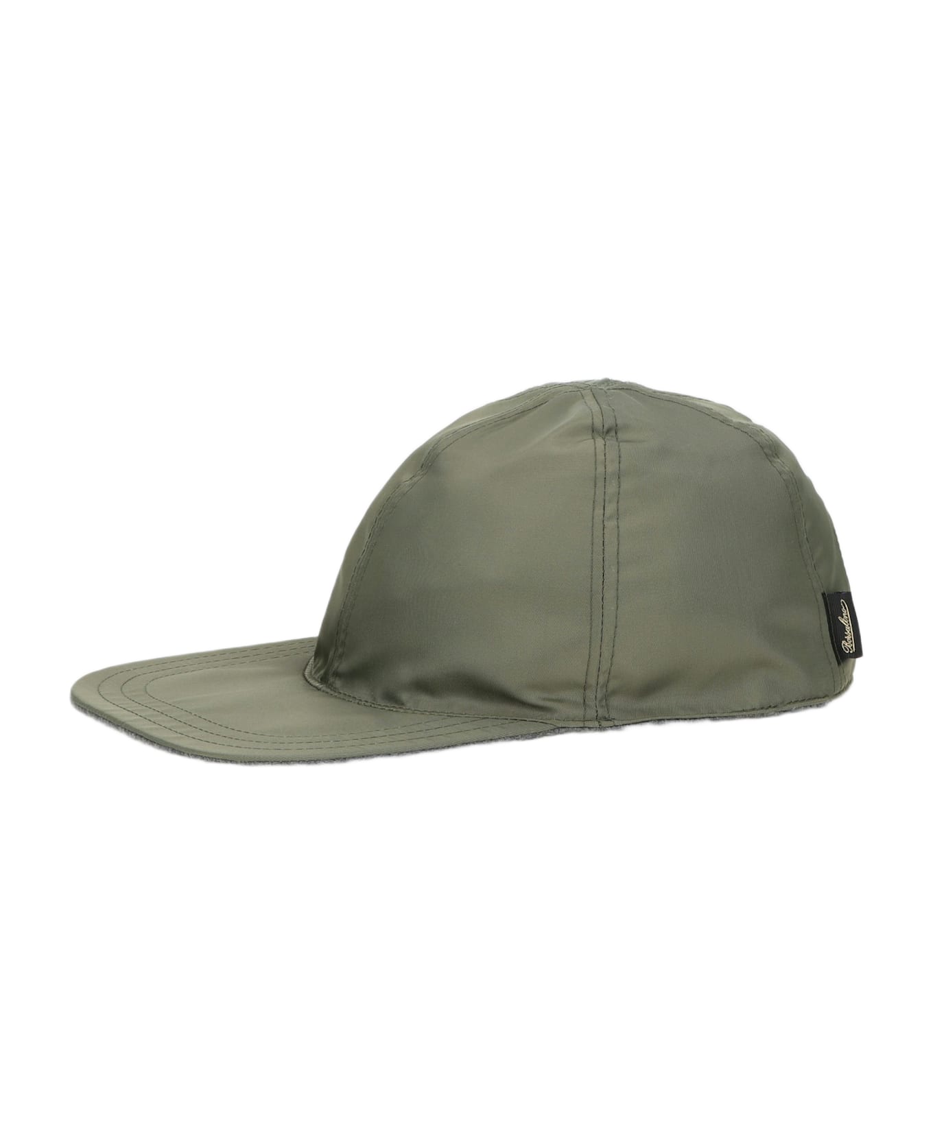 Borsalino Lucio Reversible Baseball Cap - ARMY GREEN/GREY