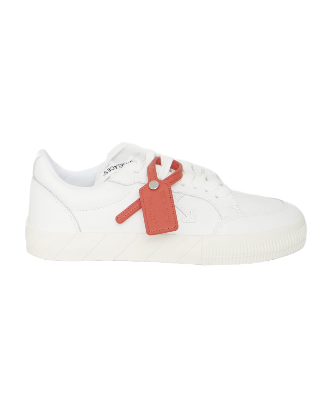 Off-White Low Vulcanized Sneakers - WHITE