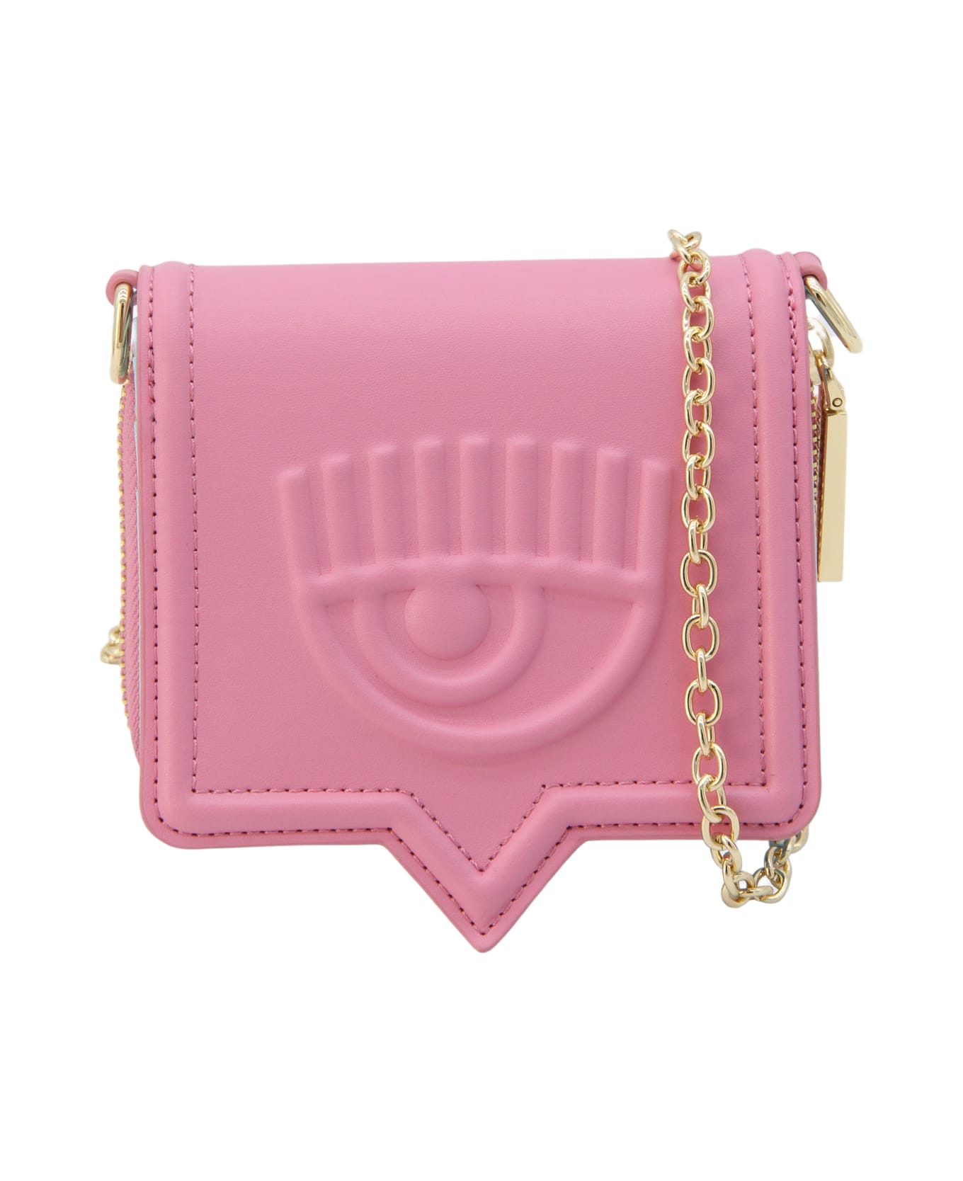 Chiara Ferragni Pink Crossbody Bag - SACHET PINK ショルダーバッグ
