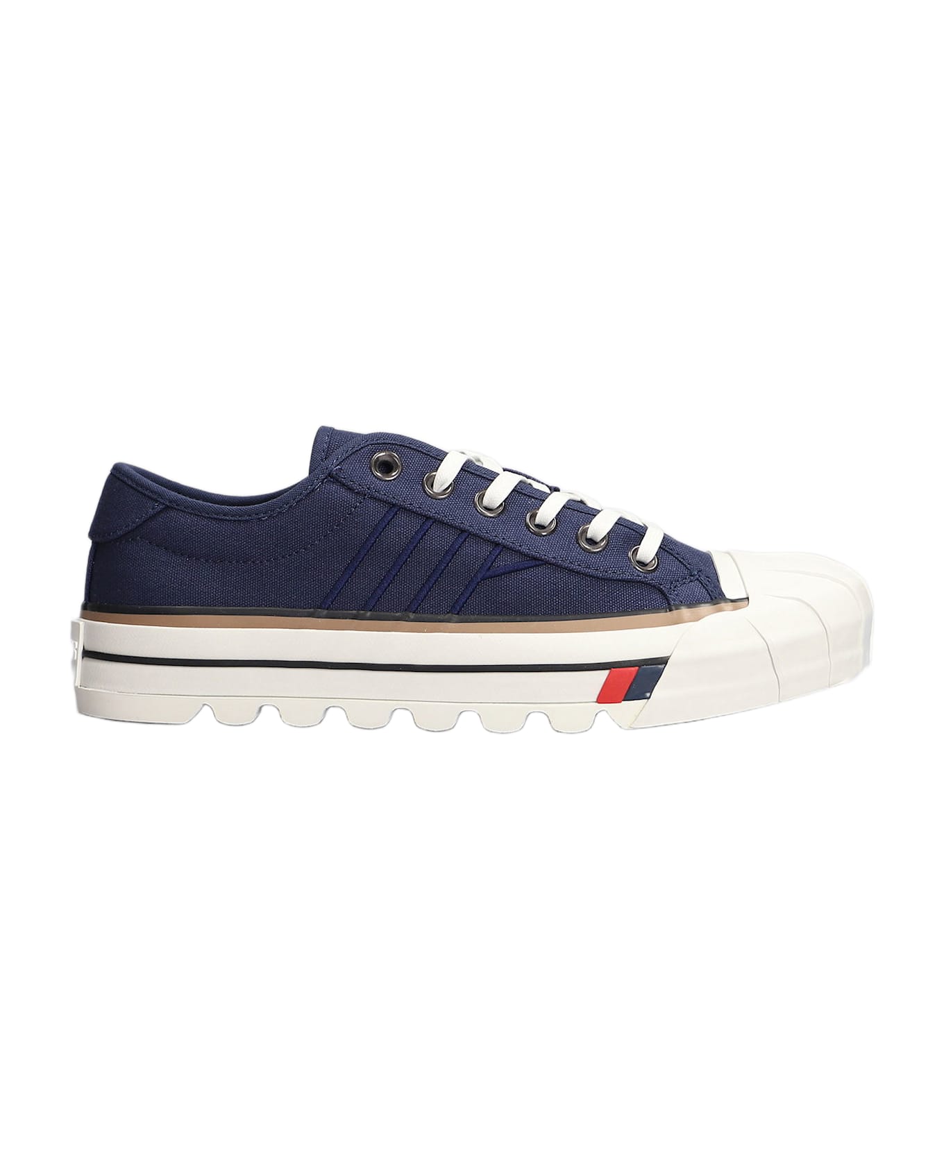 PRO-Keds Royal Intrepid Sneakers In Blue Canvas - blue