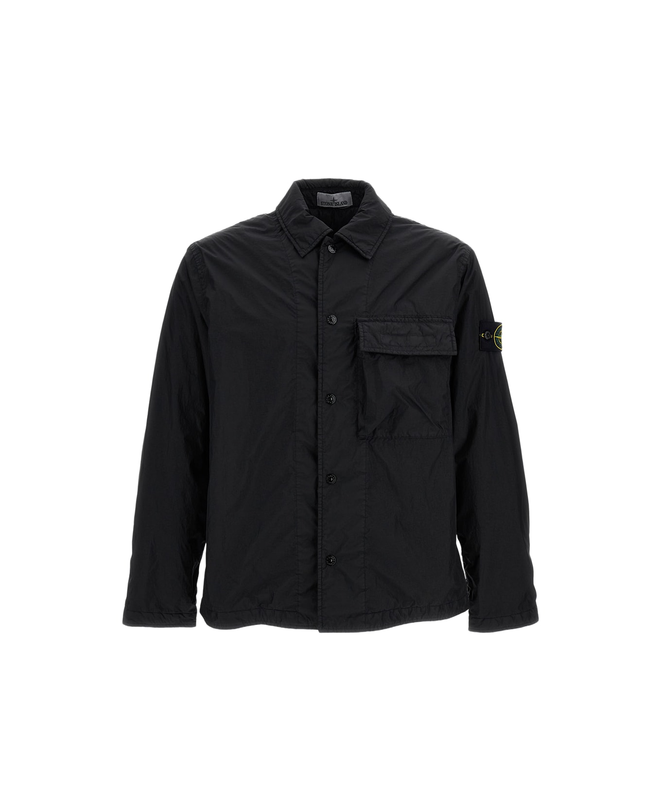 Stone Island Light Puffer Jacket - Black