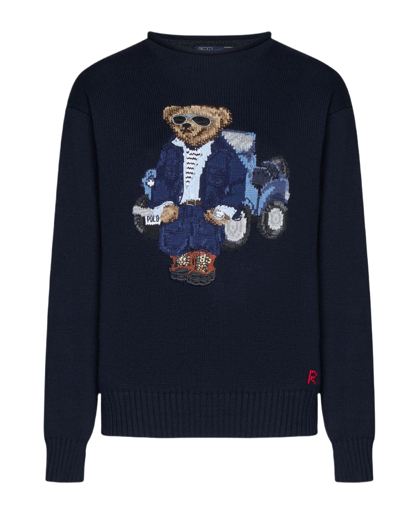 Ralph Lauren Bear Cotton Sweater ニットウェア