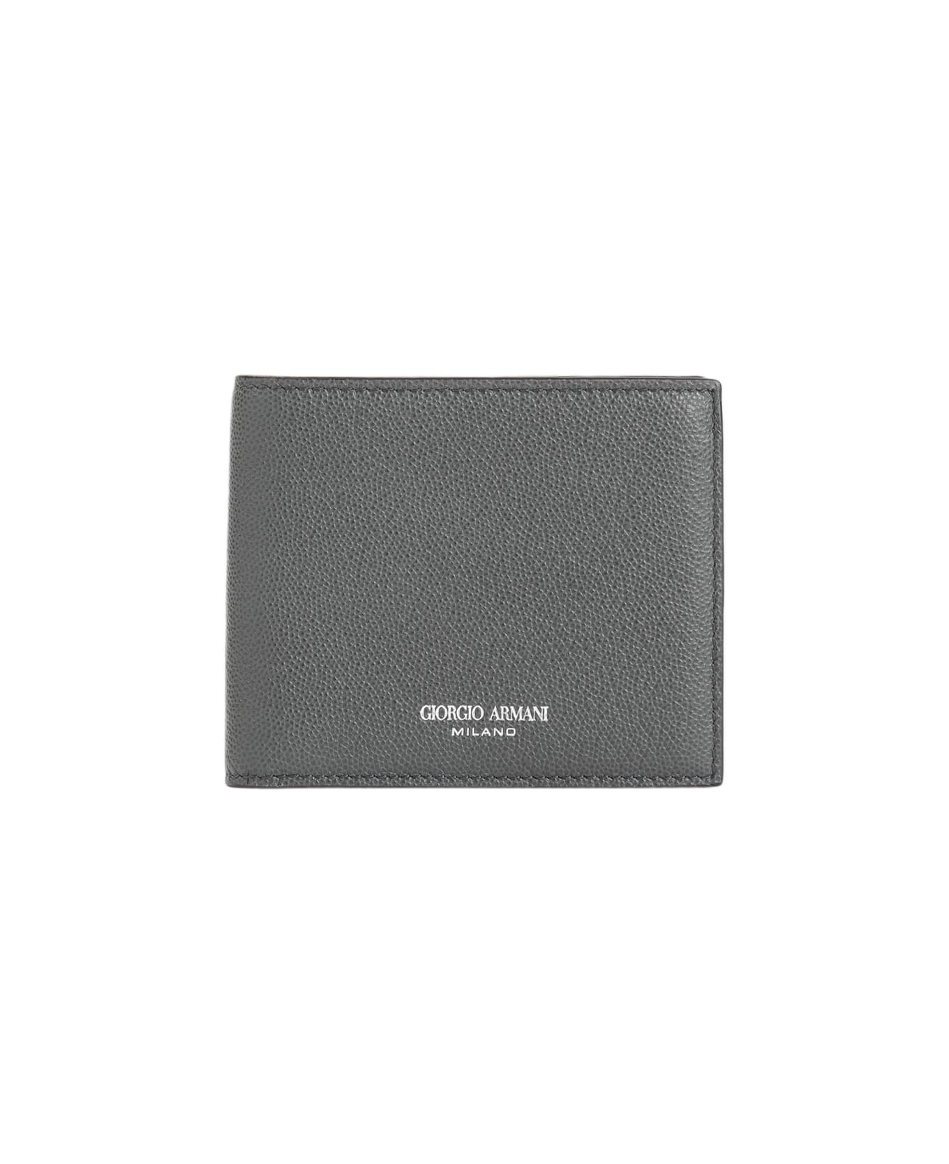 Giorgio Armani Bi-fold Wallet - Jade