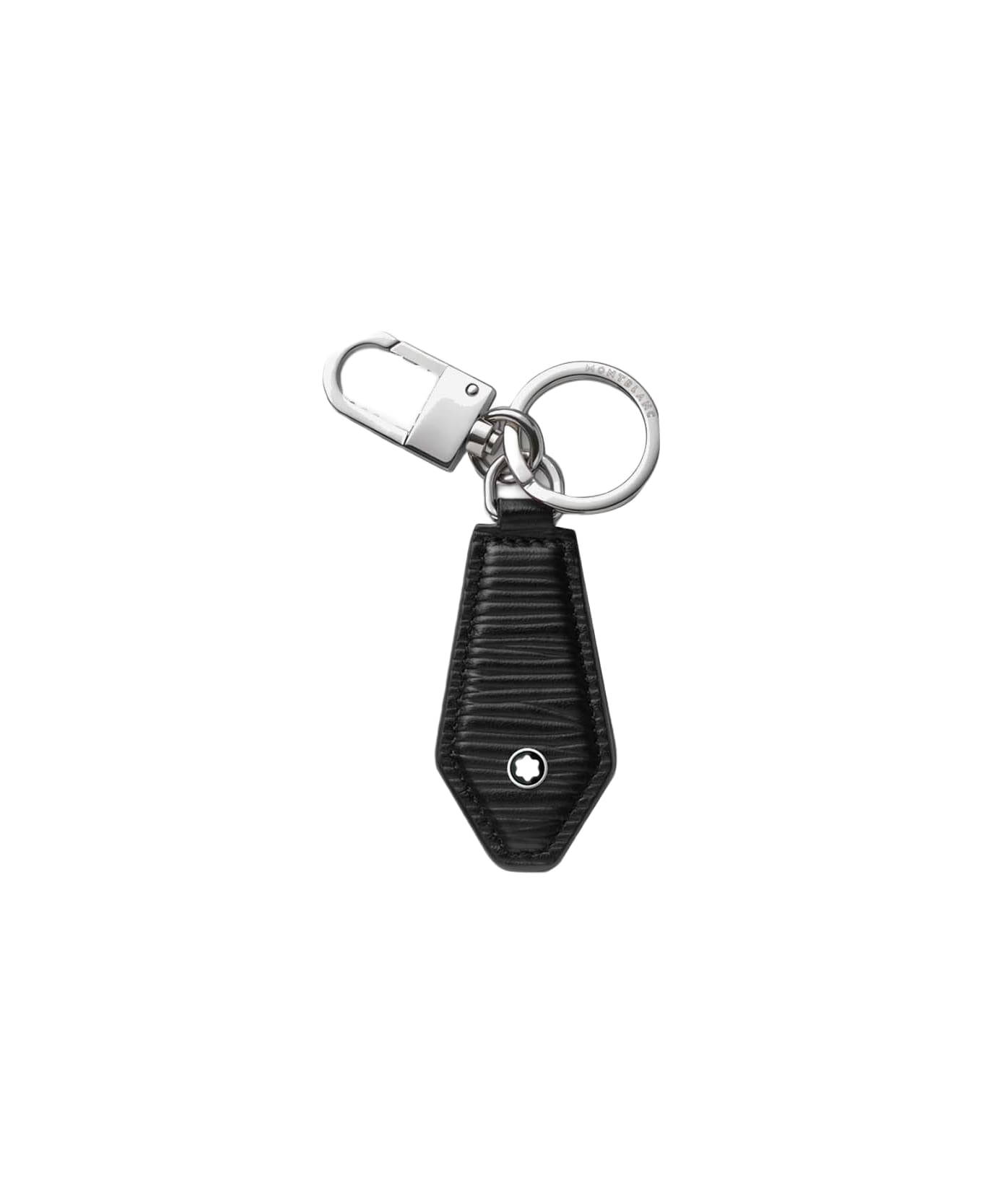 Montblanc Diamond Shaped Meisterstück Keychain - Black