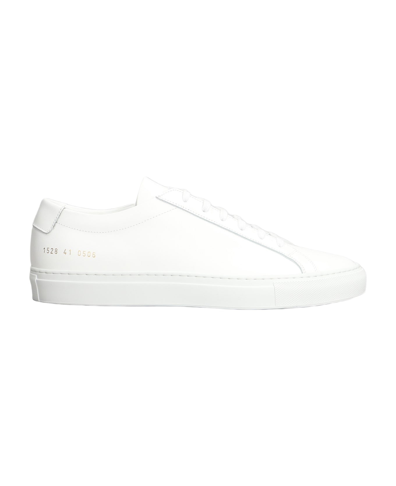 Common Projects Original Achilles Sneakers In White Leather - white