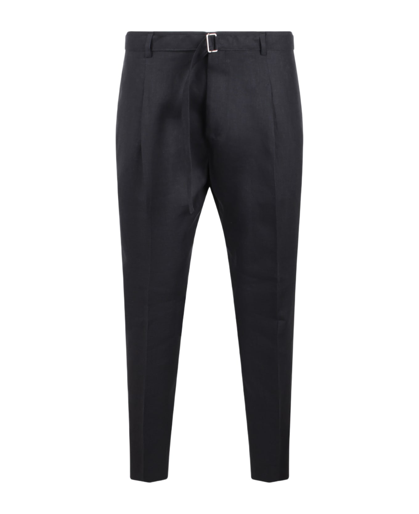 Be Able Andy Linen Trousers - Black
