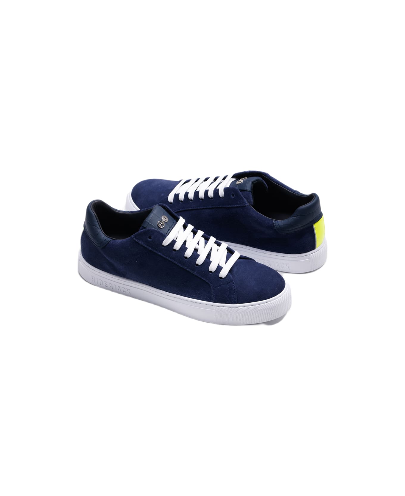 Hide&Jack Low Top Sneaker - Essence Oil Blue White スニーカー