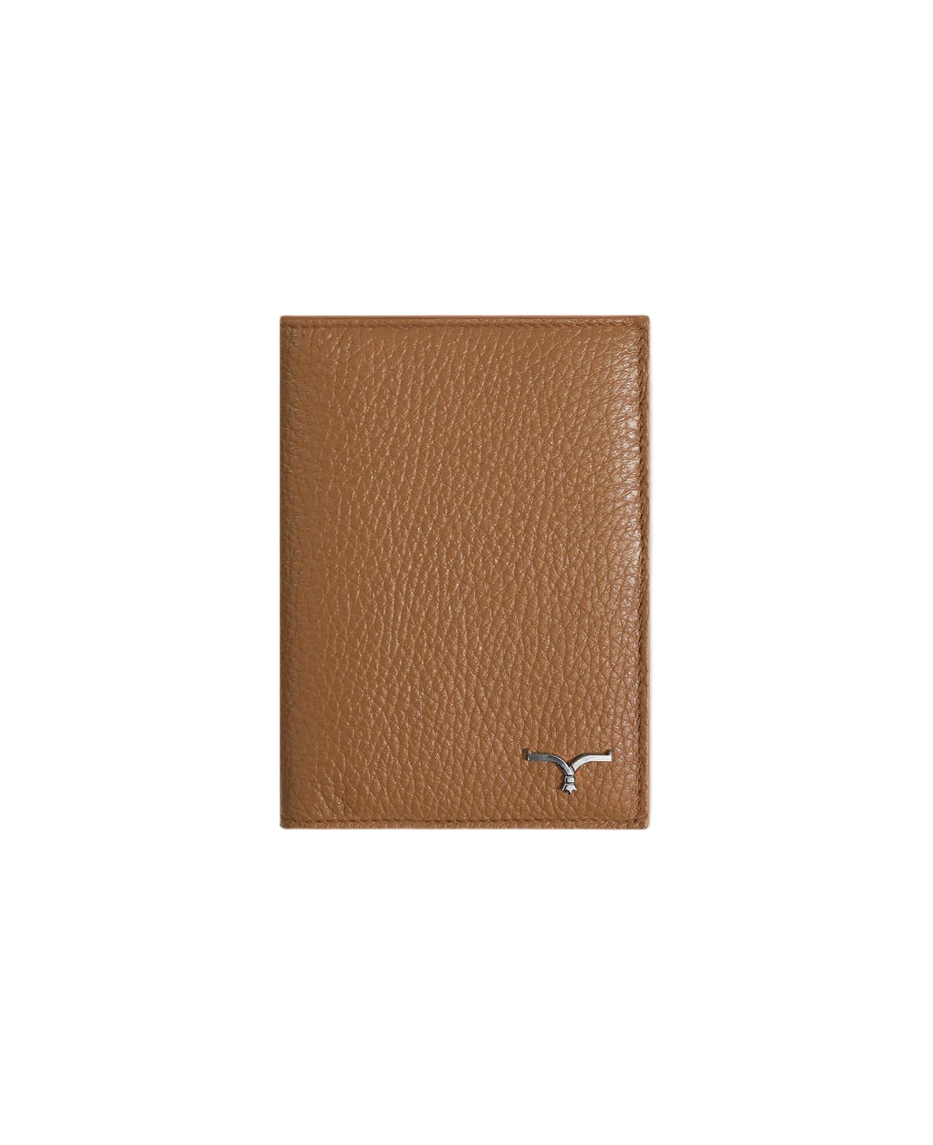 Larusmiani Passport Cover Fiumicino Accessory - Sienna