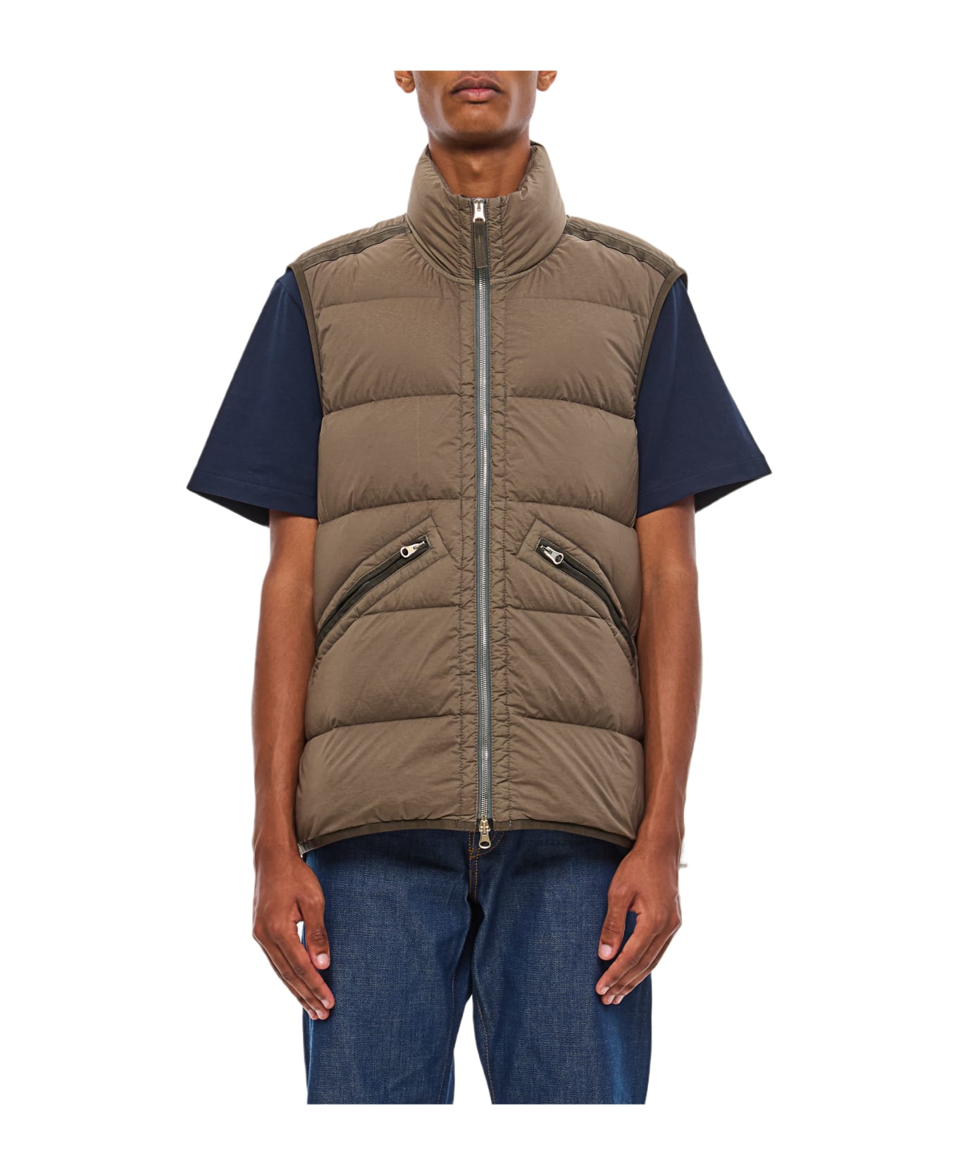Stone Island Gilet - Brown