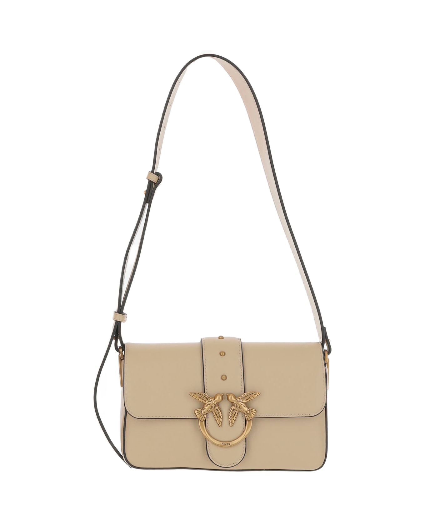 Pinko Mini Love Slouchy Shoulder Bag | italist