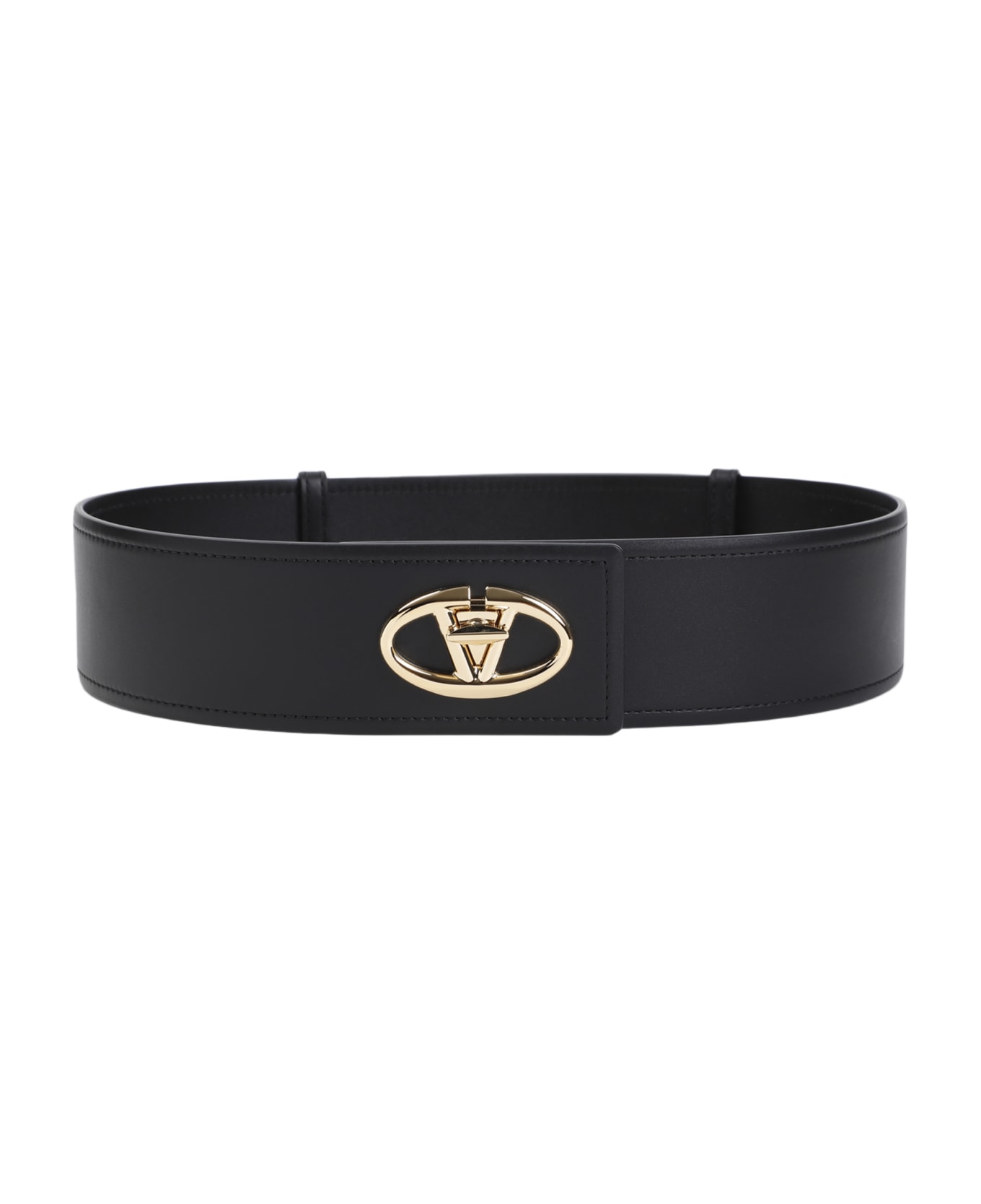 Valentino Garavani Vlogo Belt - No Nero