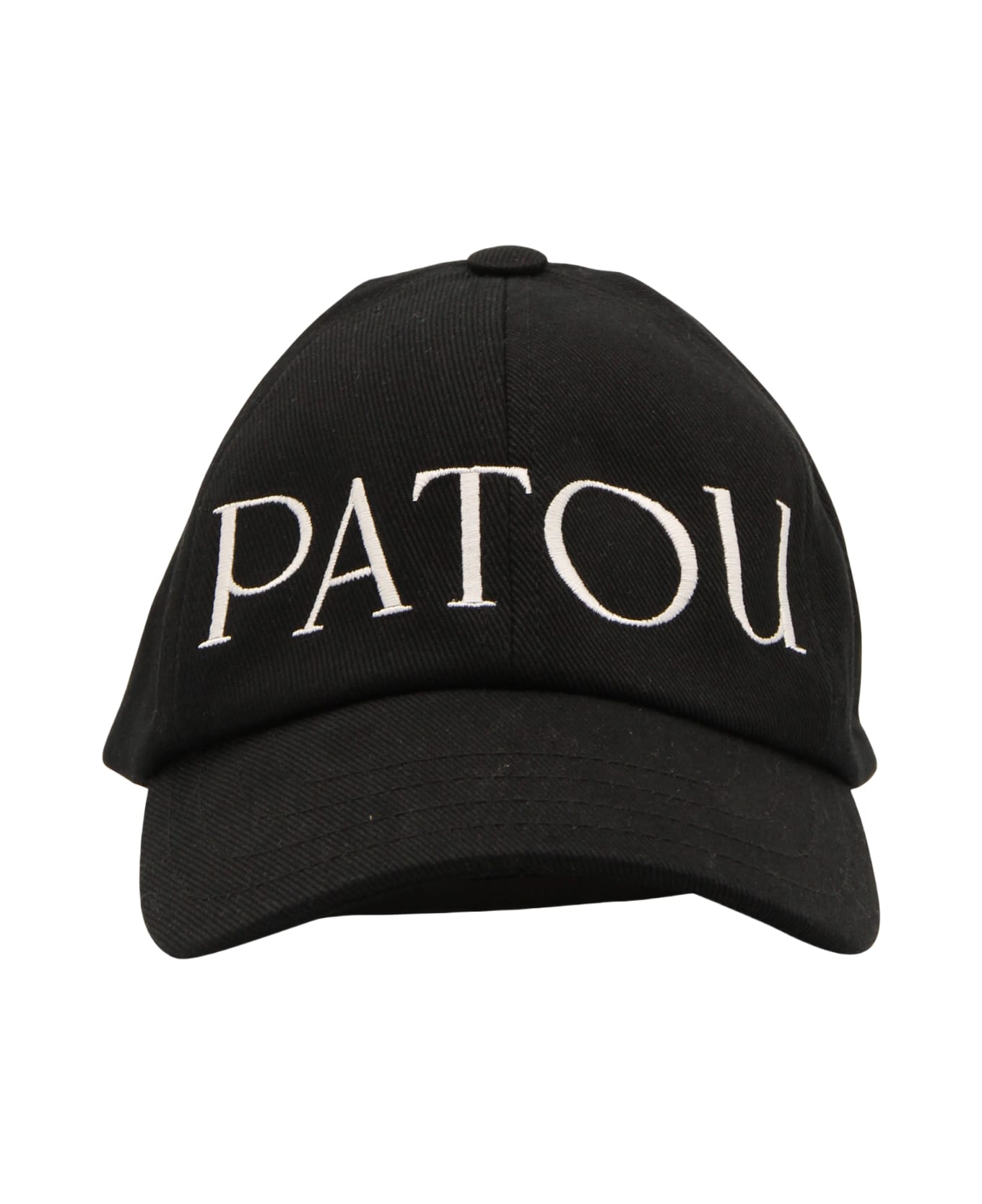 Patou Black And White Cotton Baseball Cap - 999B