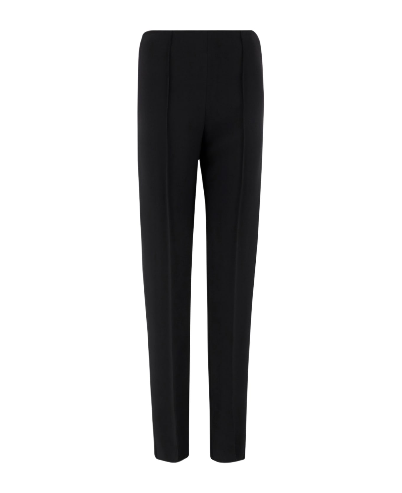 Giorgio Armani Stretch Viscose Pants - Black