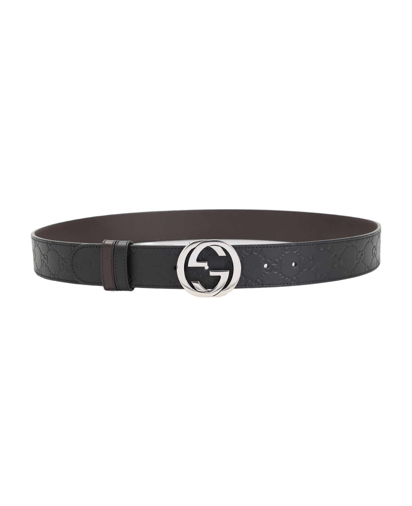 Gucci Reversible Belt - Nero Cocoa Nero