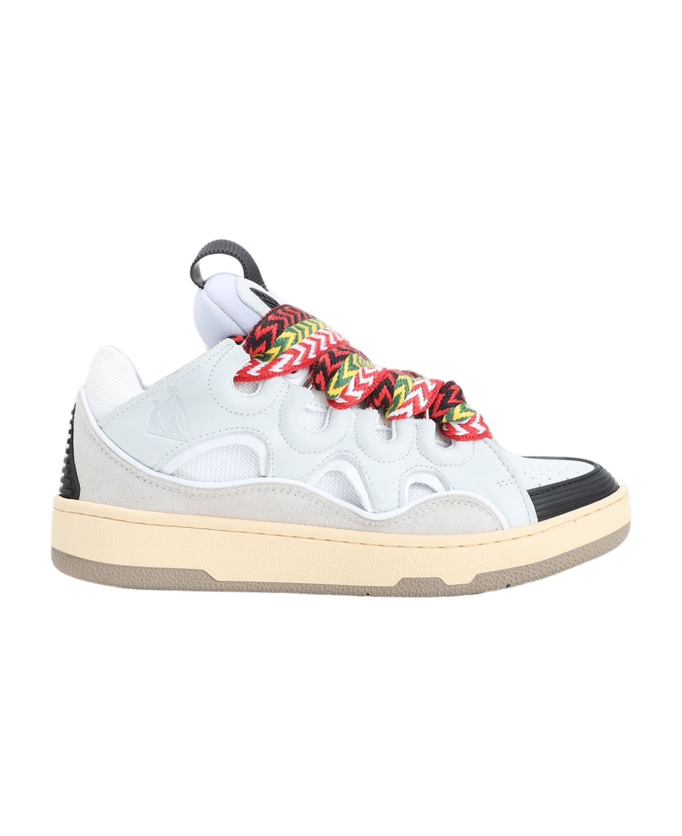 Lanvin Curb Sneakers - White