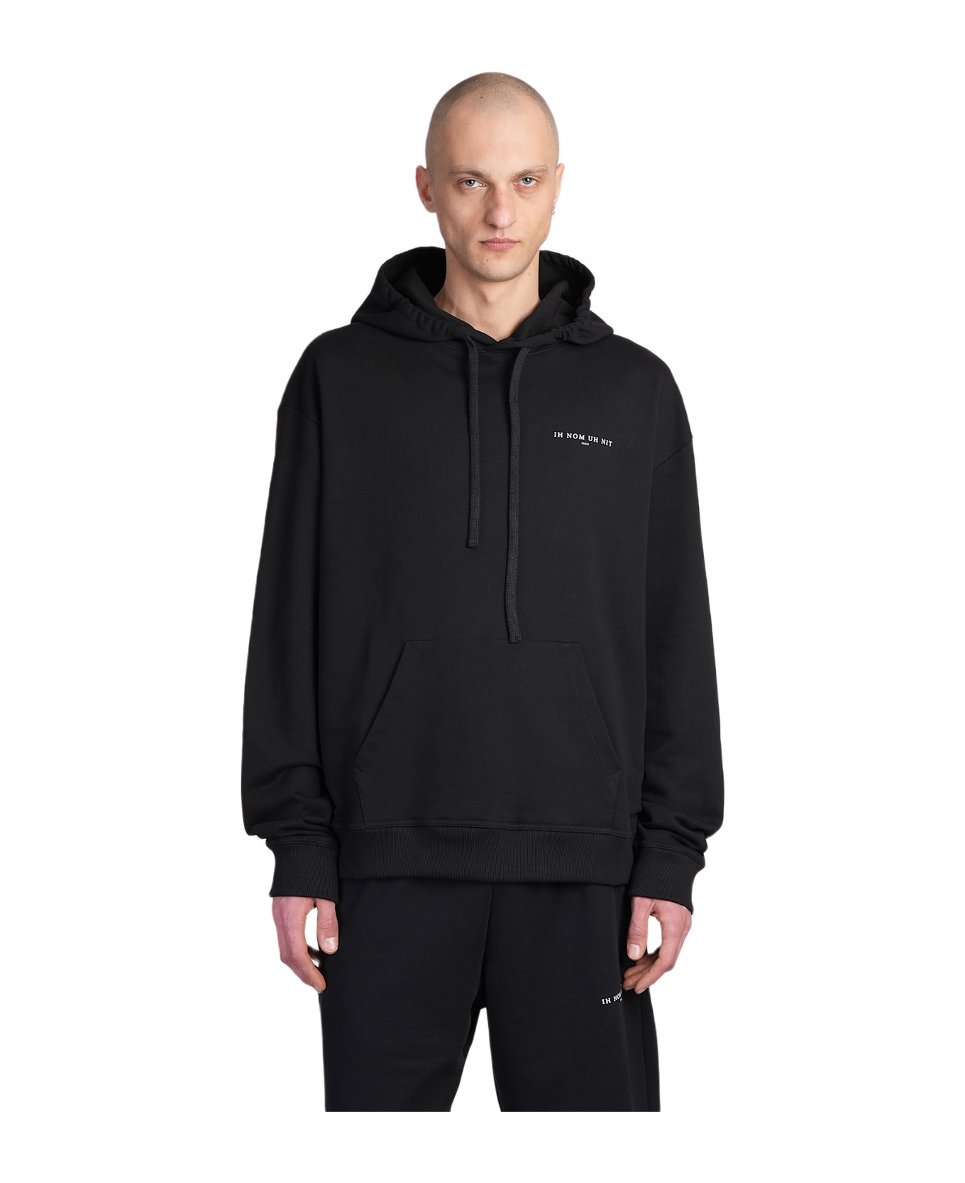 ih nom uh nit Sweatshirt In Black Cotton - black