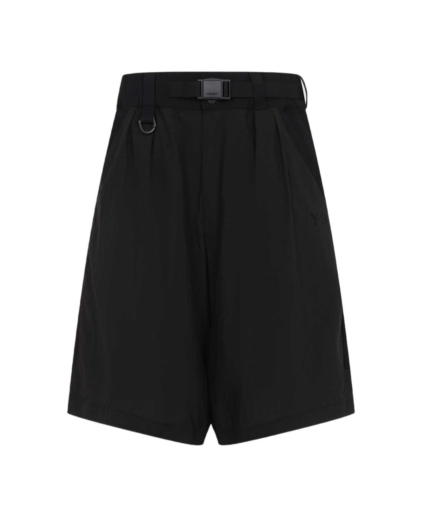 Y-3 Nylon Shorts - Black